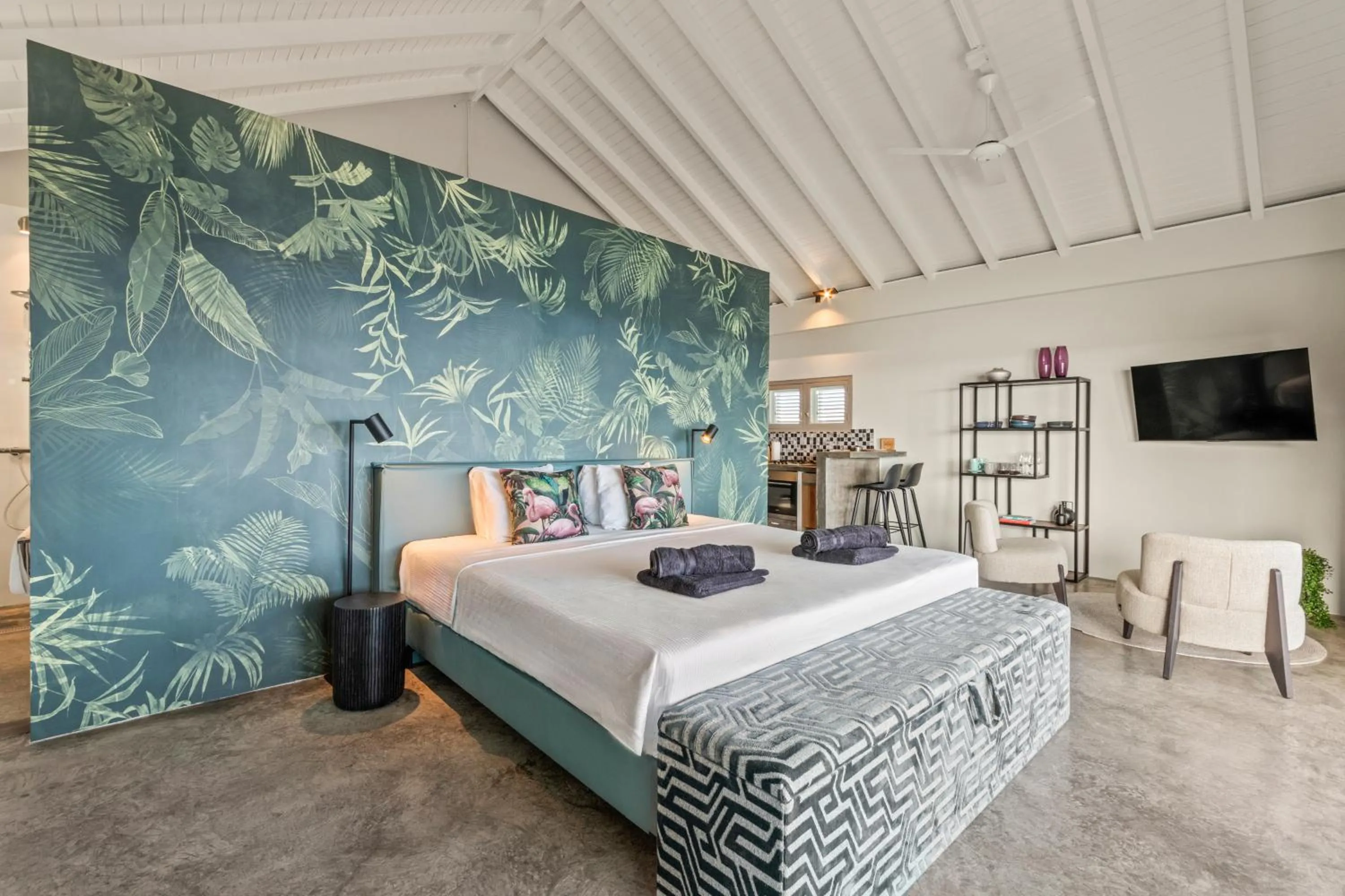 Bed in PM78 Boutique Apartments