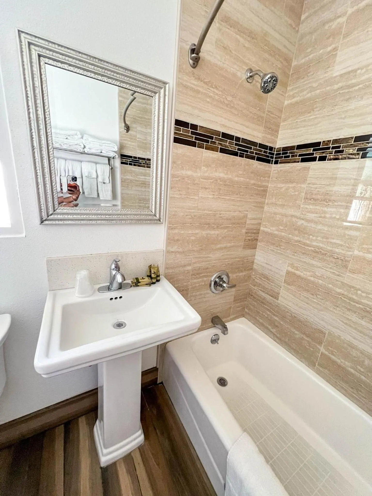 Bathroom in Town and Country Inn