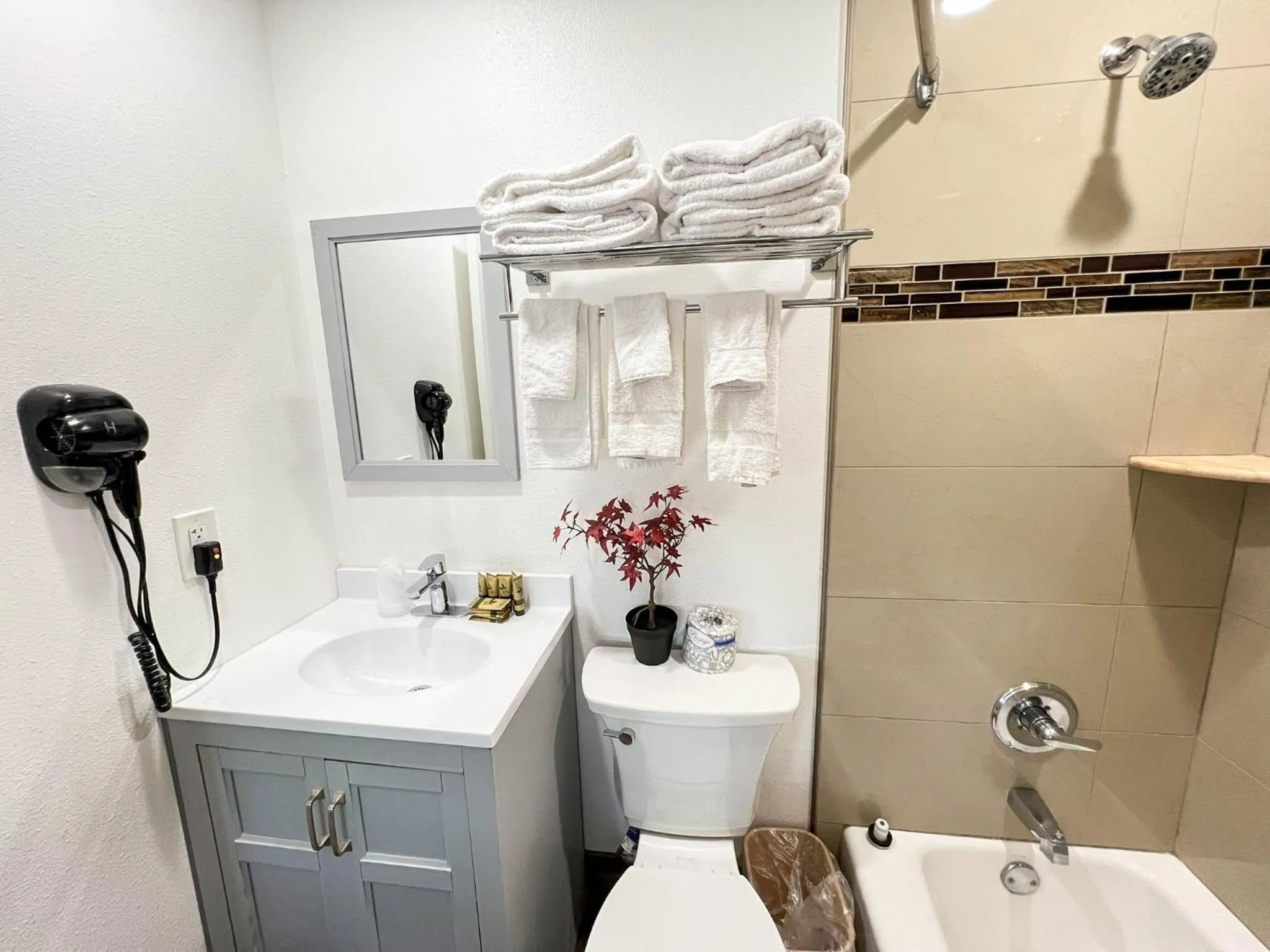 Bathroom in Town and Country Inn