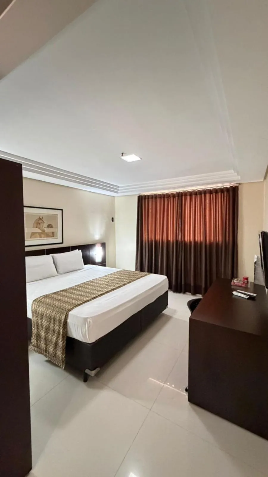 Bed in Crystal Plaza Hotel