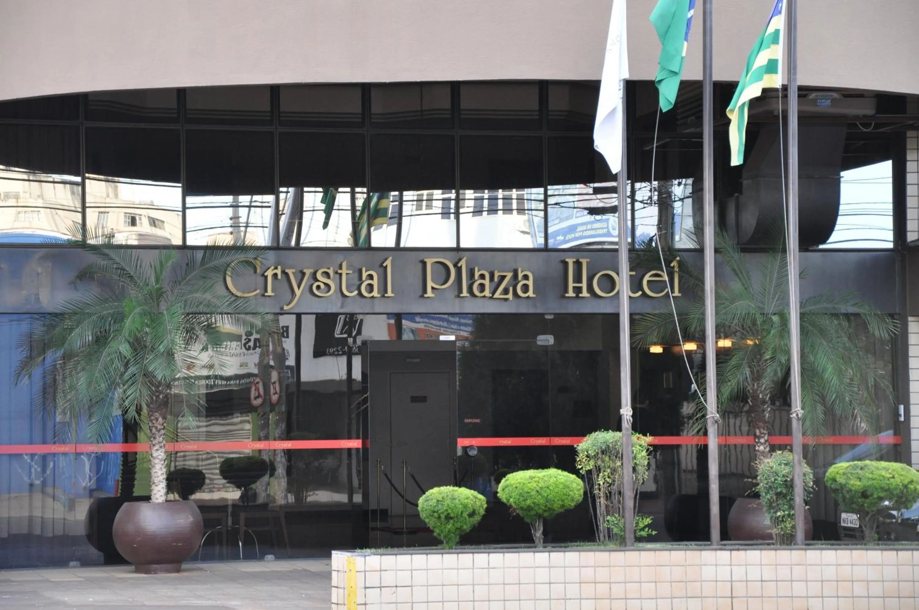 Facade/entrance in Crystal Plaza Hotel