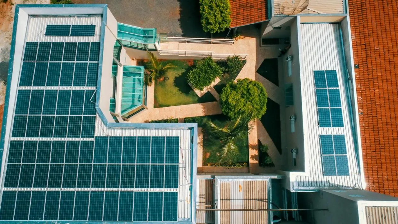 Bird's eye view in Hotel Winner