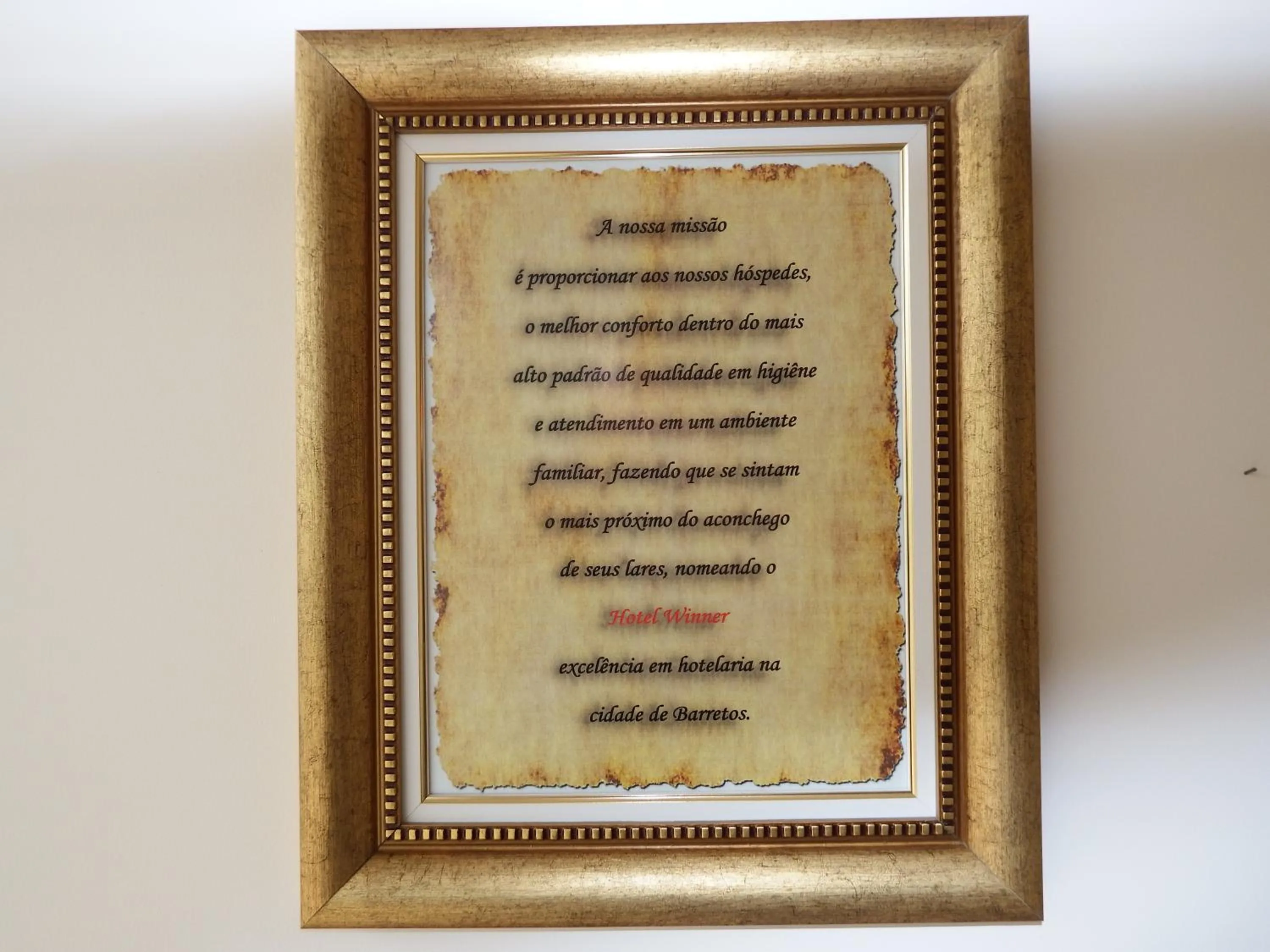 Decorative detail in Hotel Winner