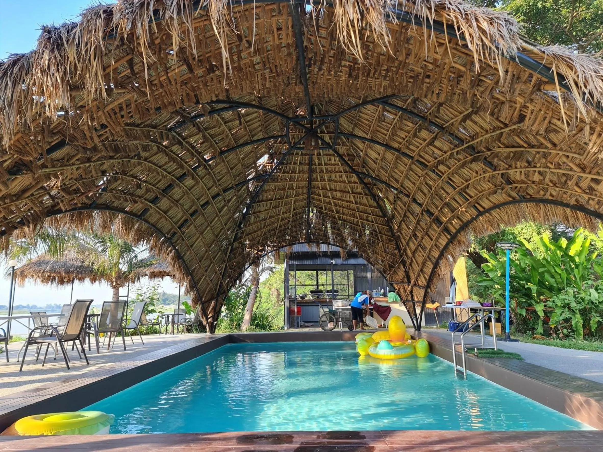Swimming pool in Naga Tara Boutique Resort