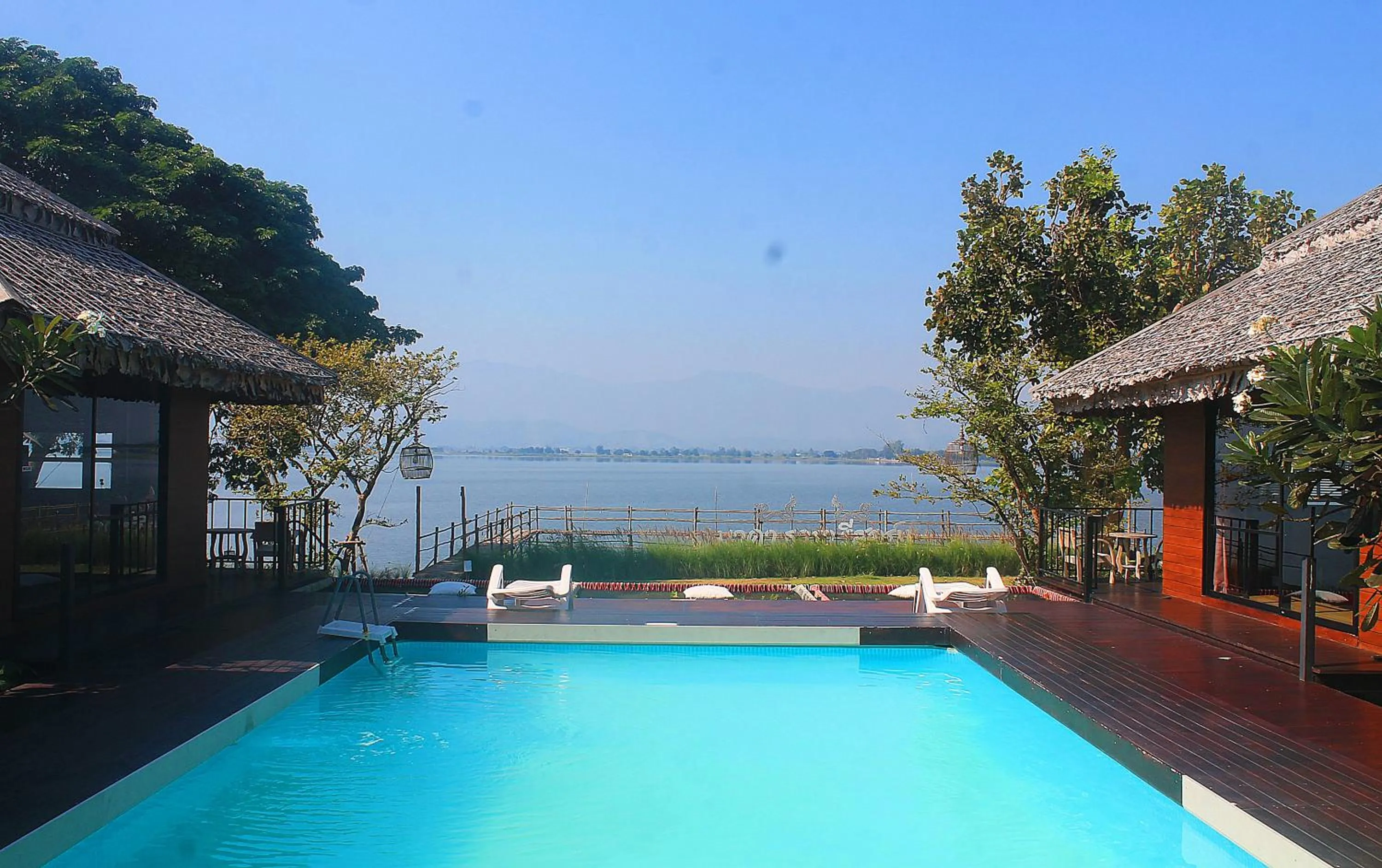 Pool view in Naga Tara Boutique Resort