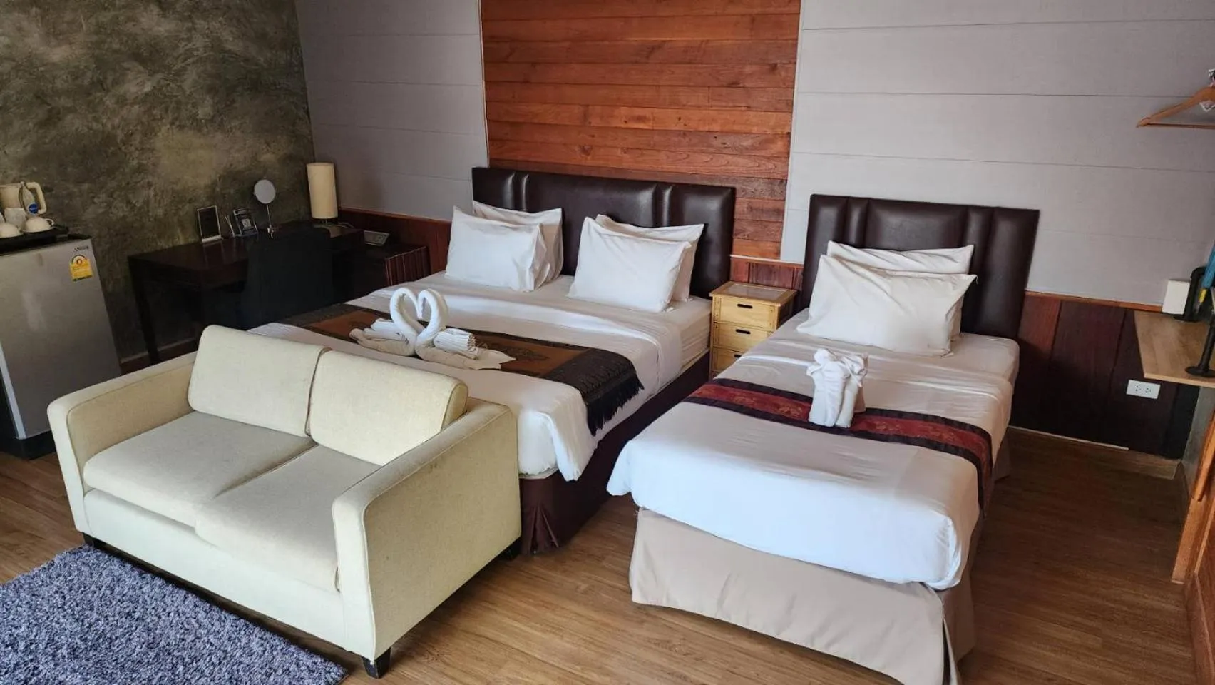 Bed in Naga Tara Boutique Resort