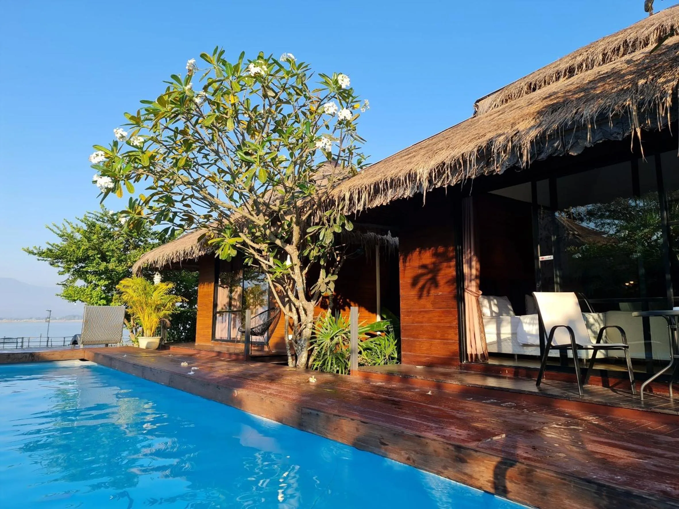 Pool view in Naga Tara Boutique Resort