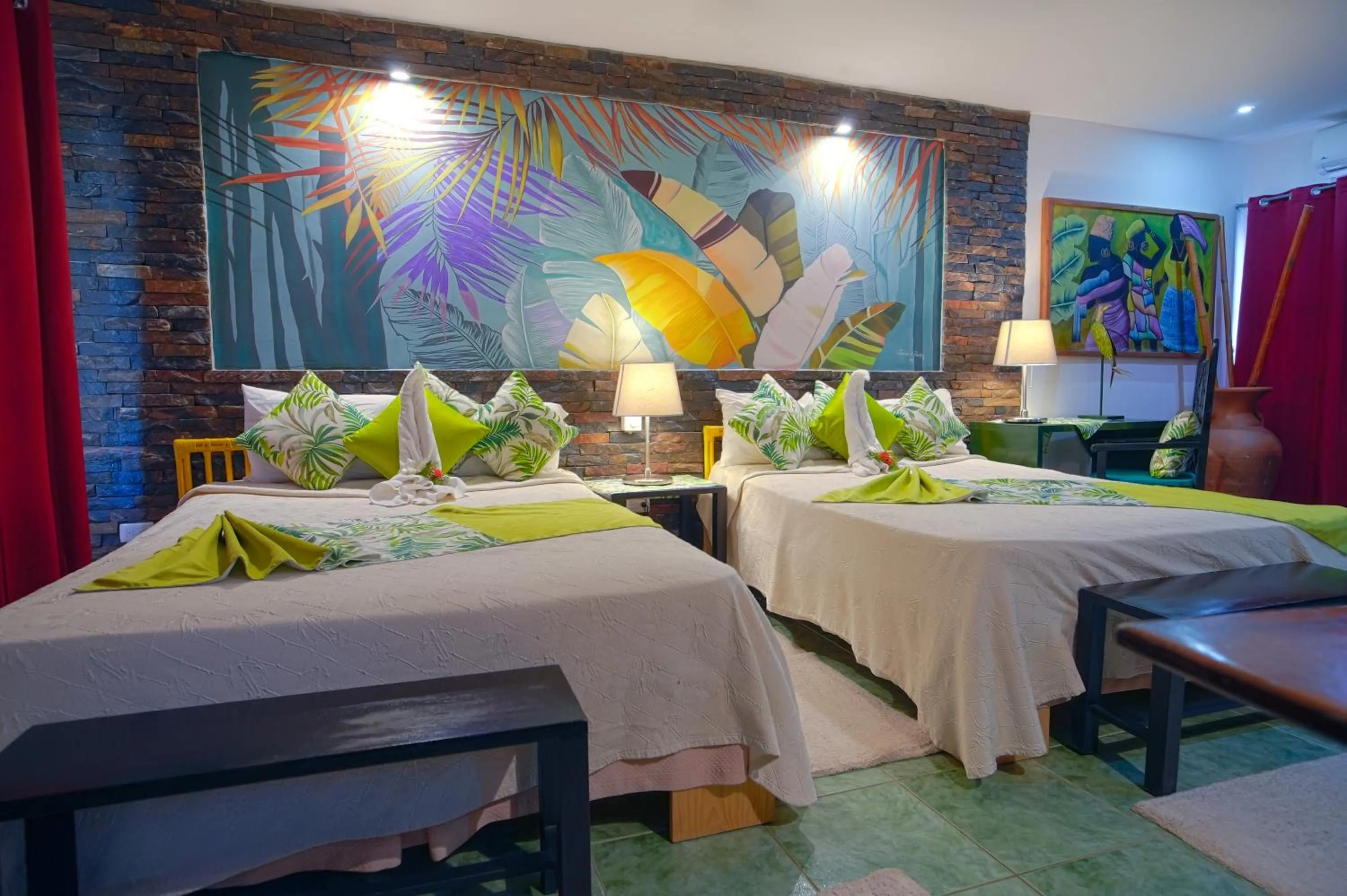 Bed in Hotel Coco Plaza