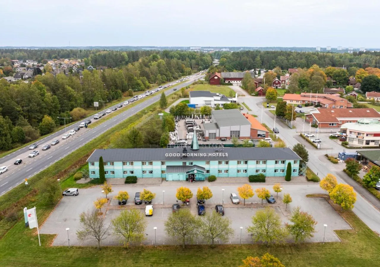 Bird's eye view in Good Morning Västerås
