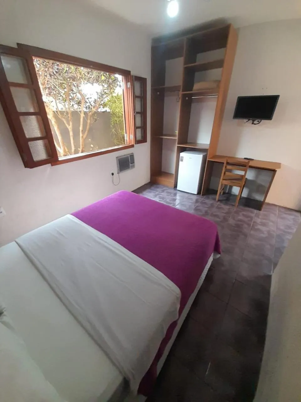 Bed in Pousada Água da Fonte