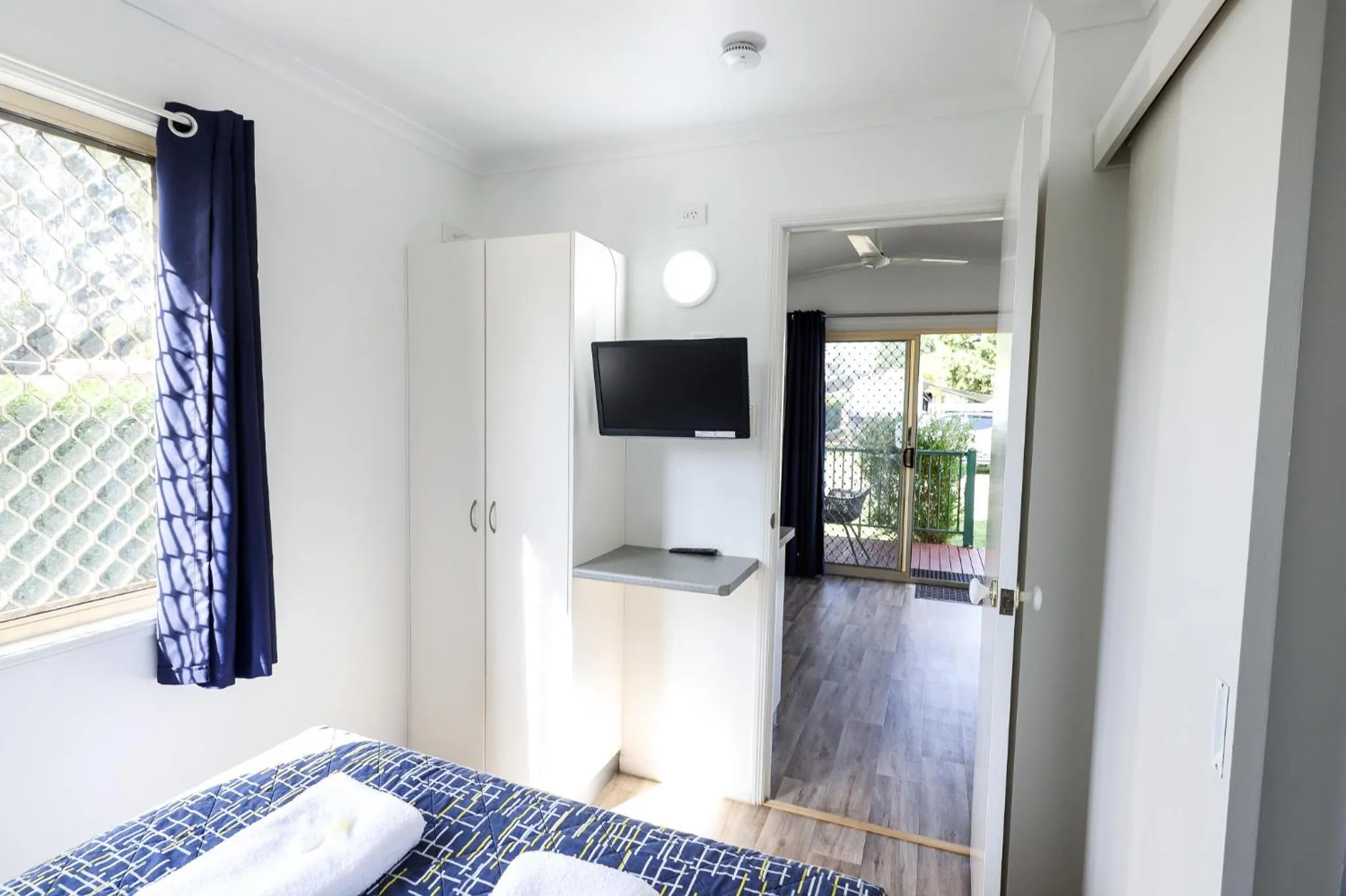 Bed in Kingaroy Holiday Park