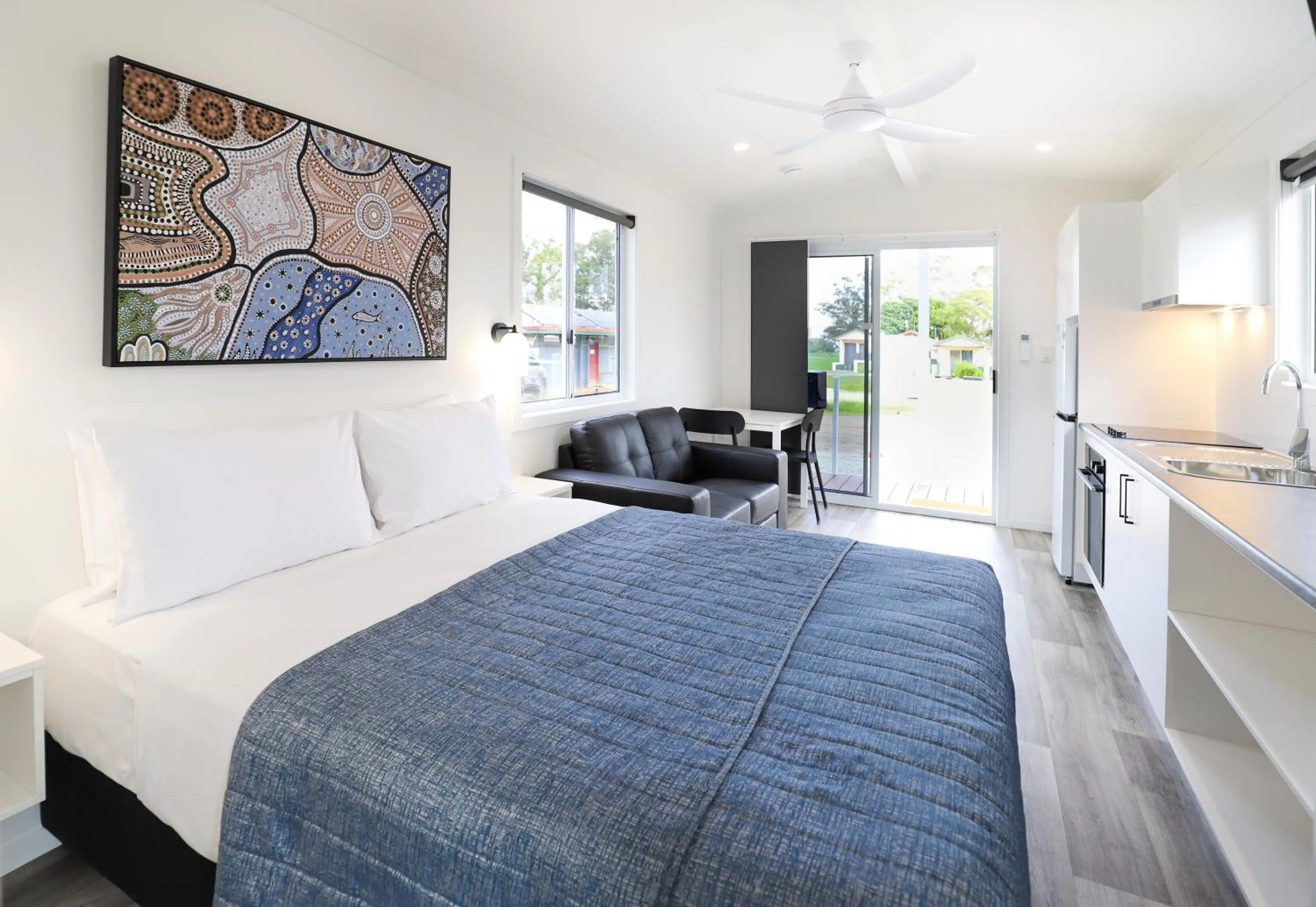 Bed in Kingaroy Holiday Park