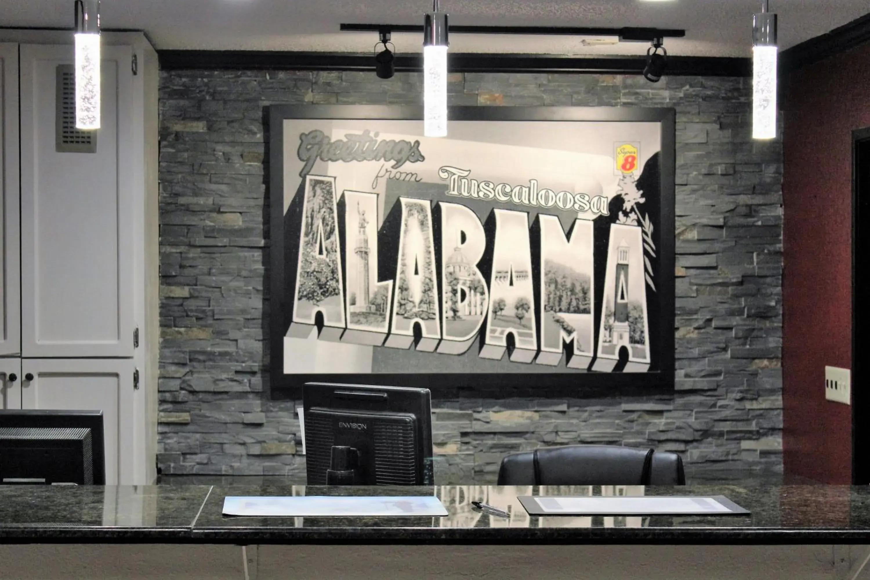 Lobby or reception in Super 8 by Wyndham Tuscaloosa Lobby or reception in Super 8 by Wyndham Tuscaloosa
