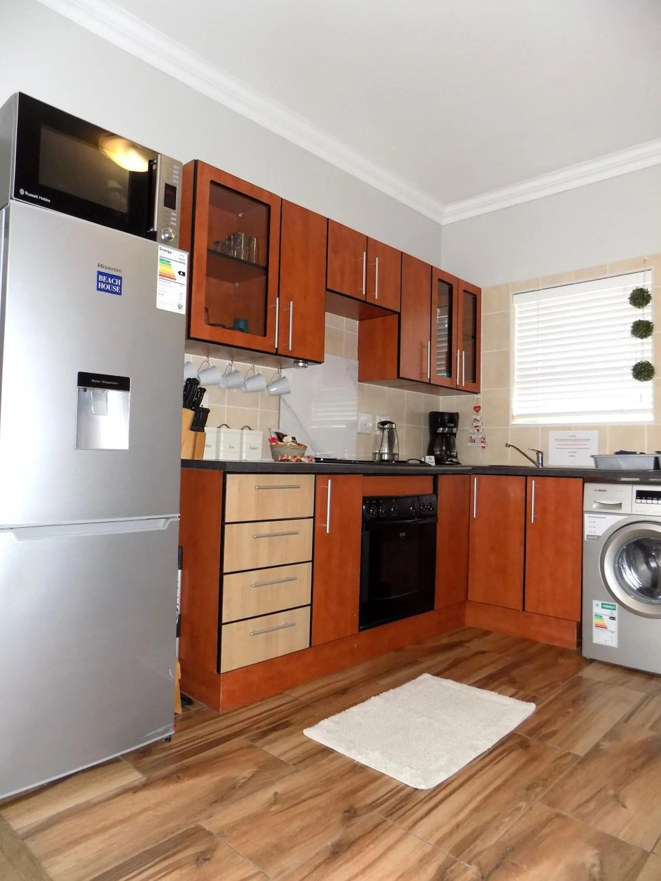 Kitchen or kitchenette in 2-bedroom Sea View Apartments