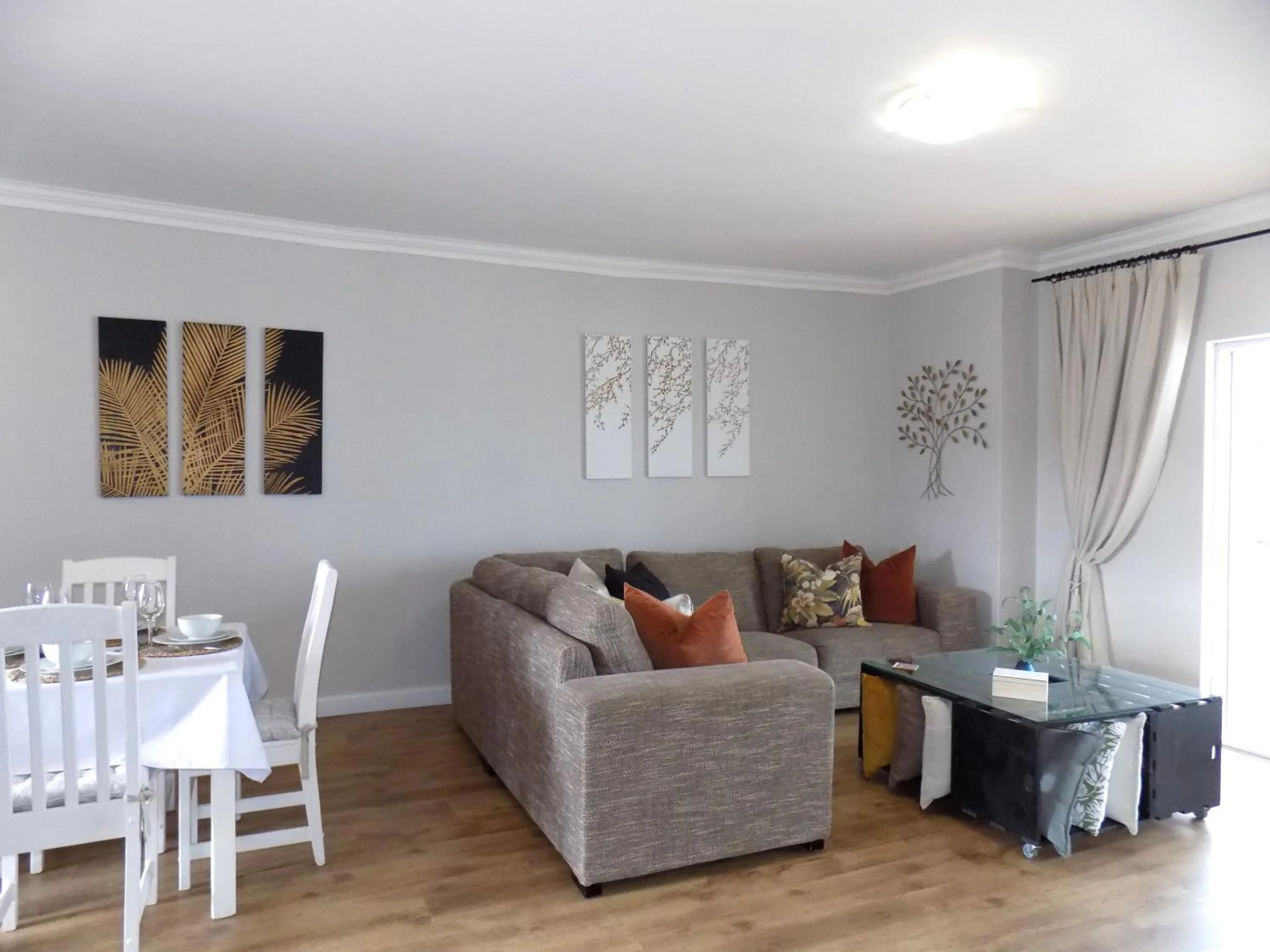 Living room in 2-bedroom Sea View Apartments
