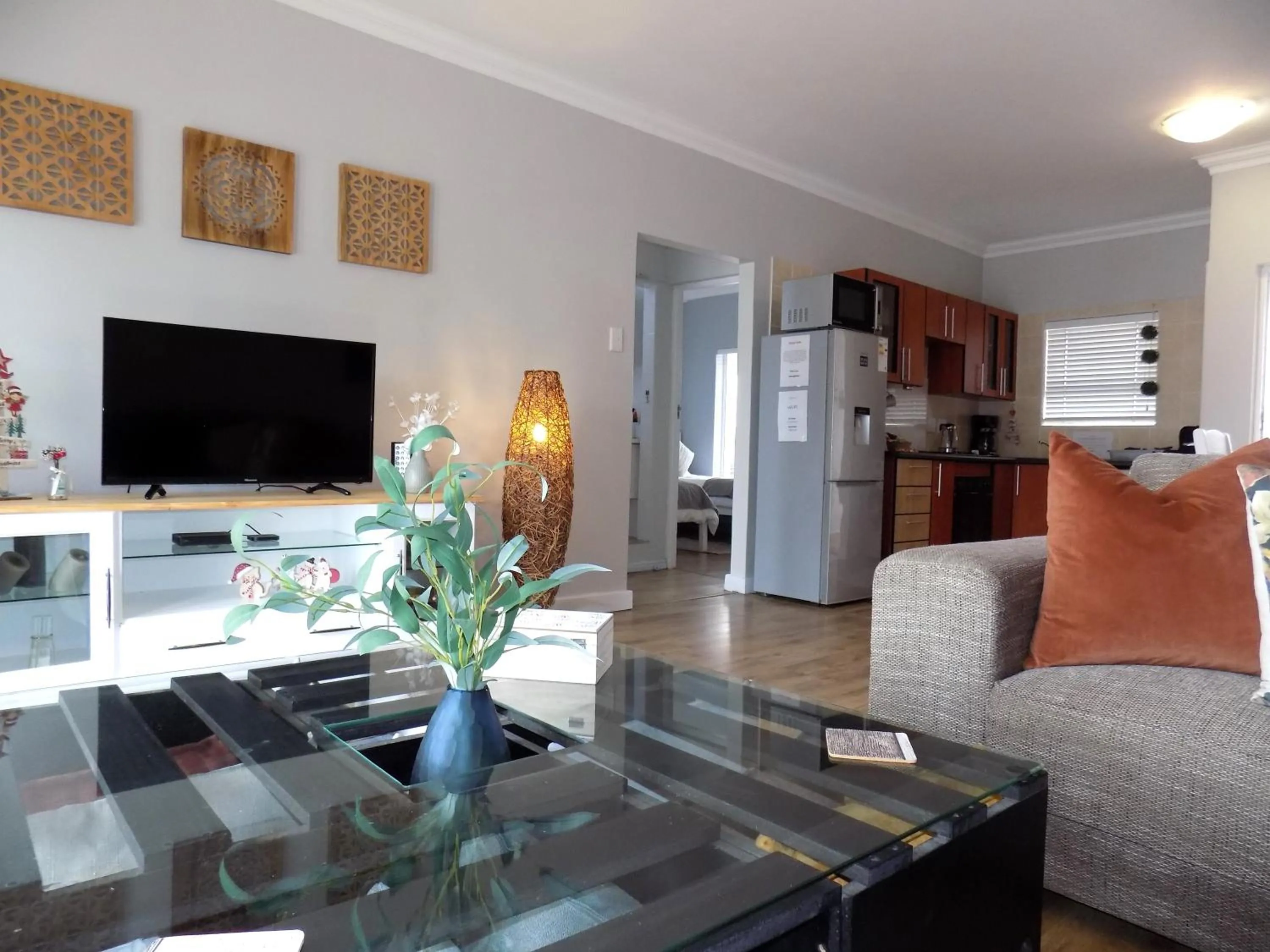 TV and multimedia in 2-bedroom Sea View Apartments