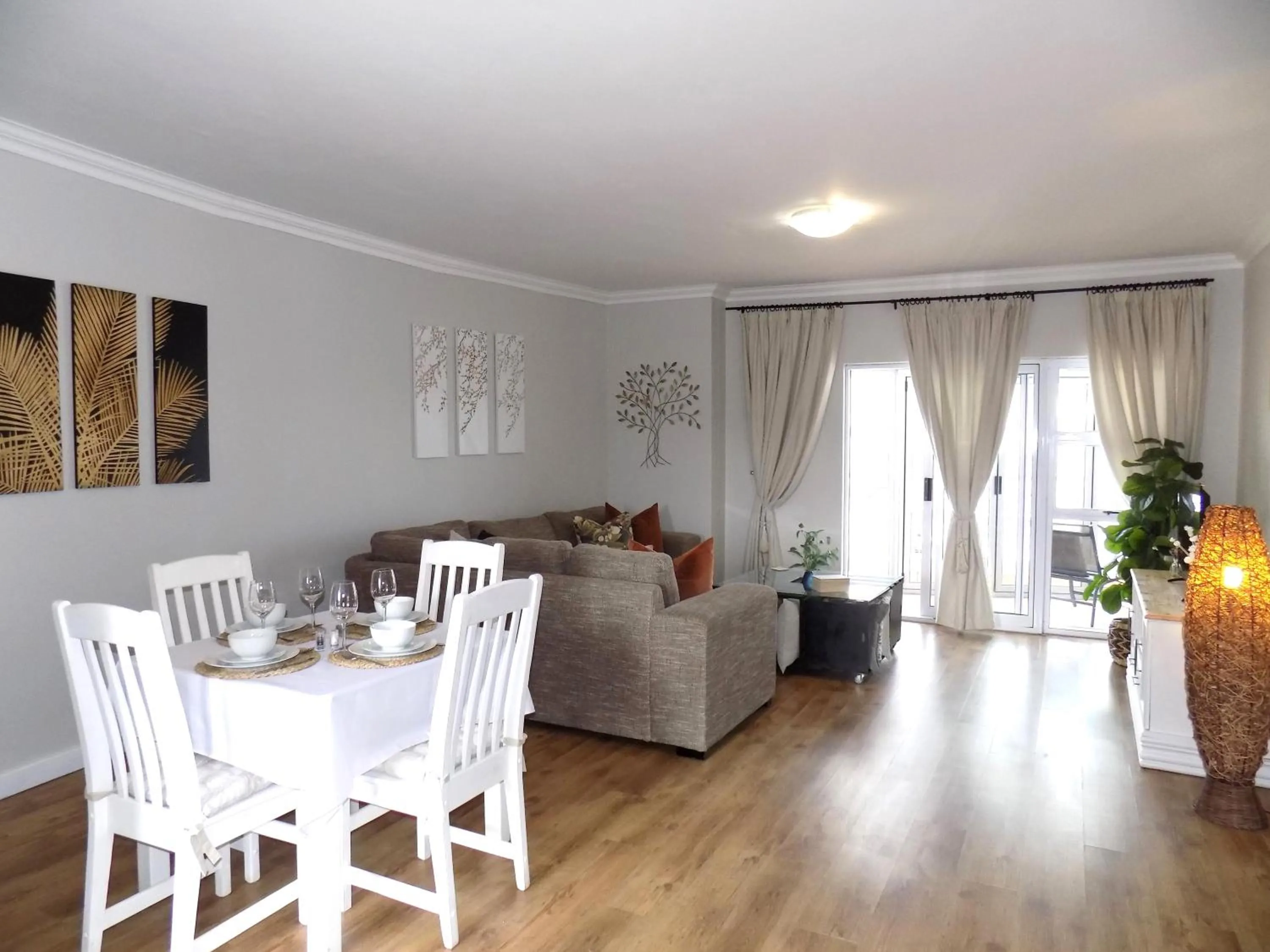 Living room in 2-bedroom Sea View Apartments