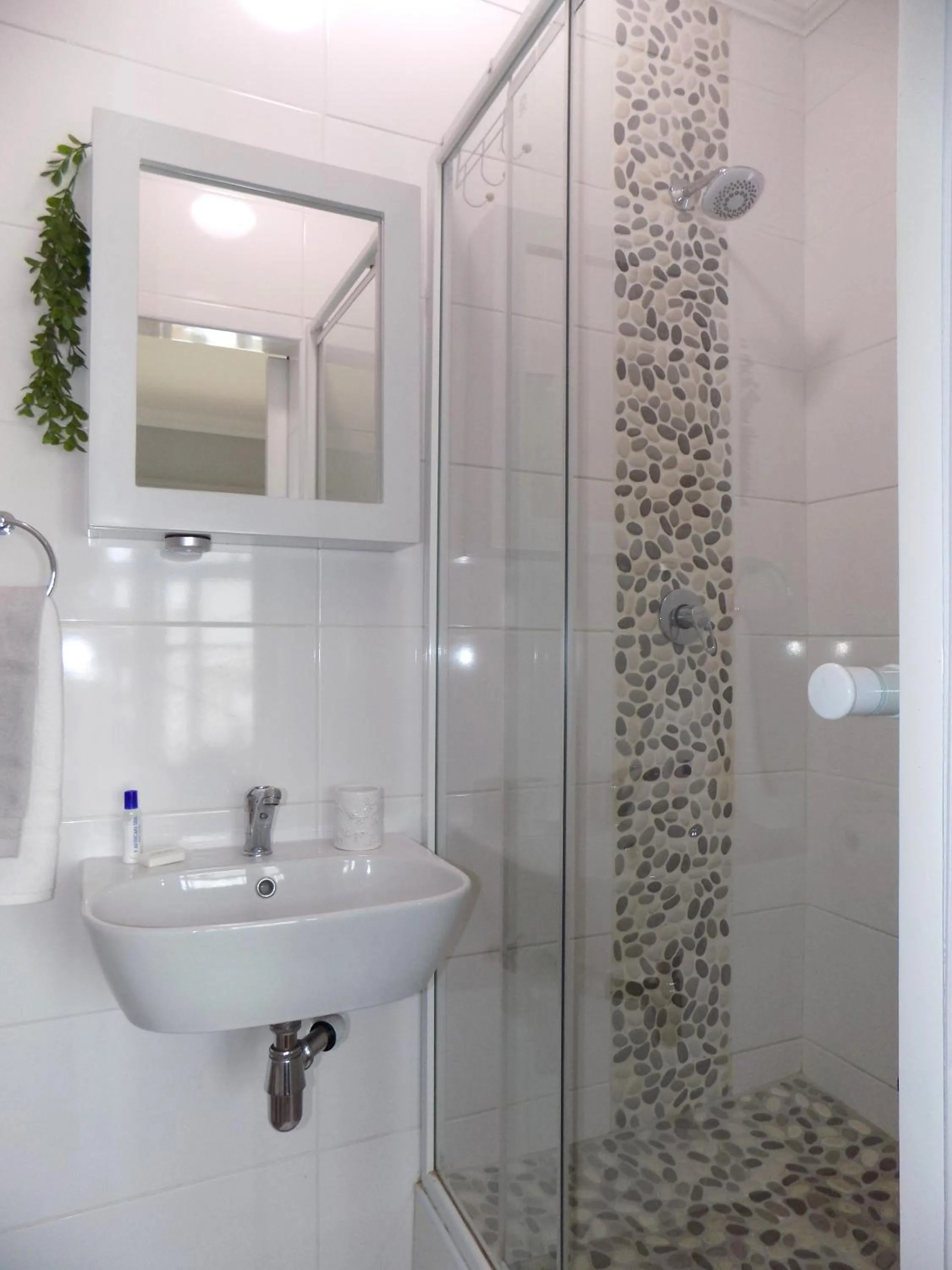 Shower in 2-bedroom Sea View Apartments