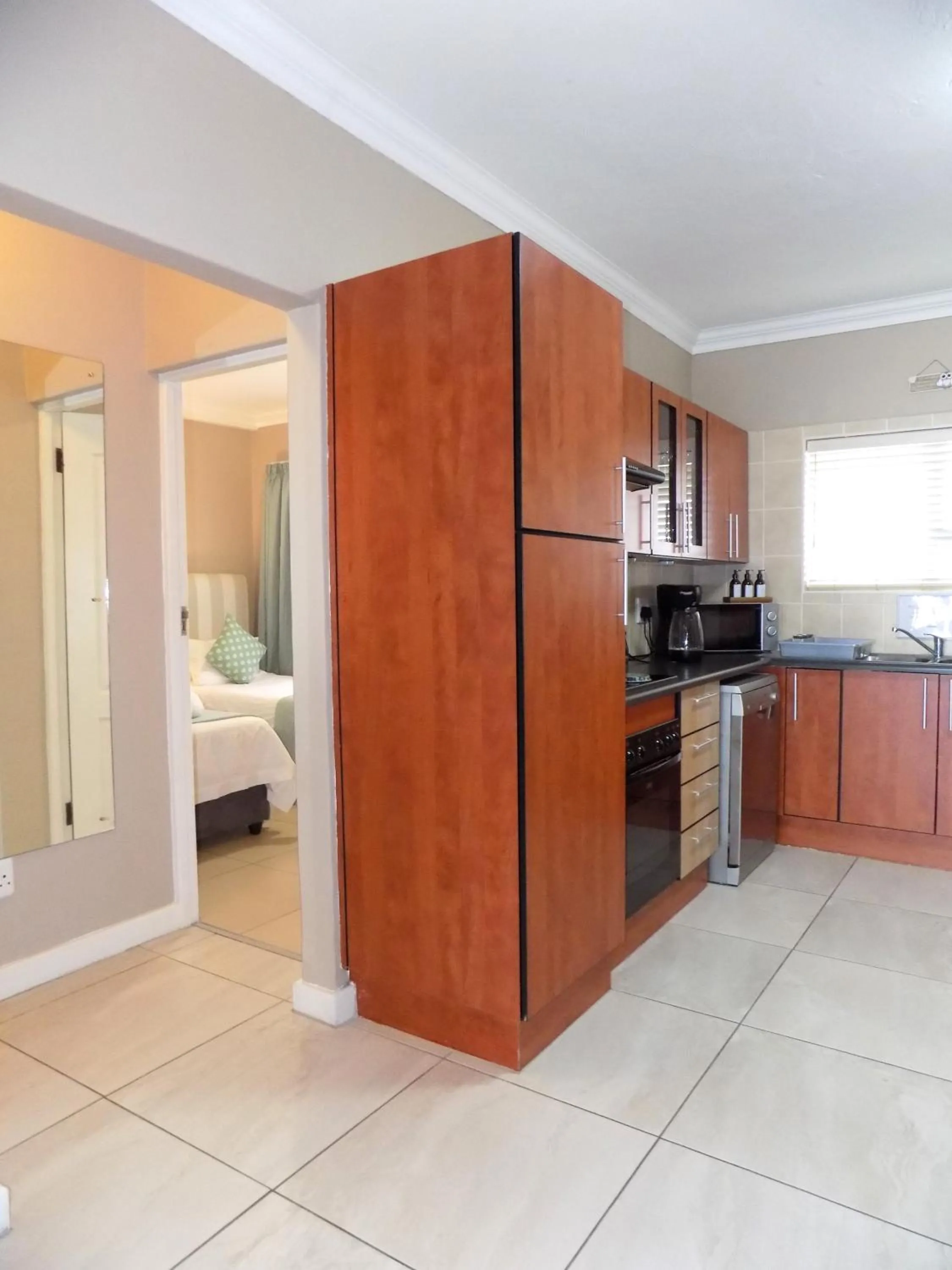 Bed in 2-bedroom Sea View Apartments