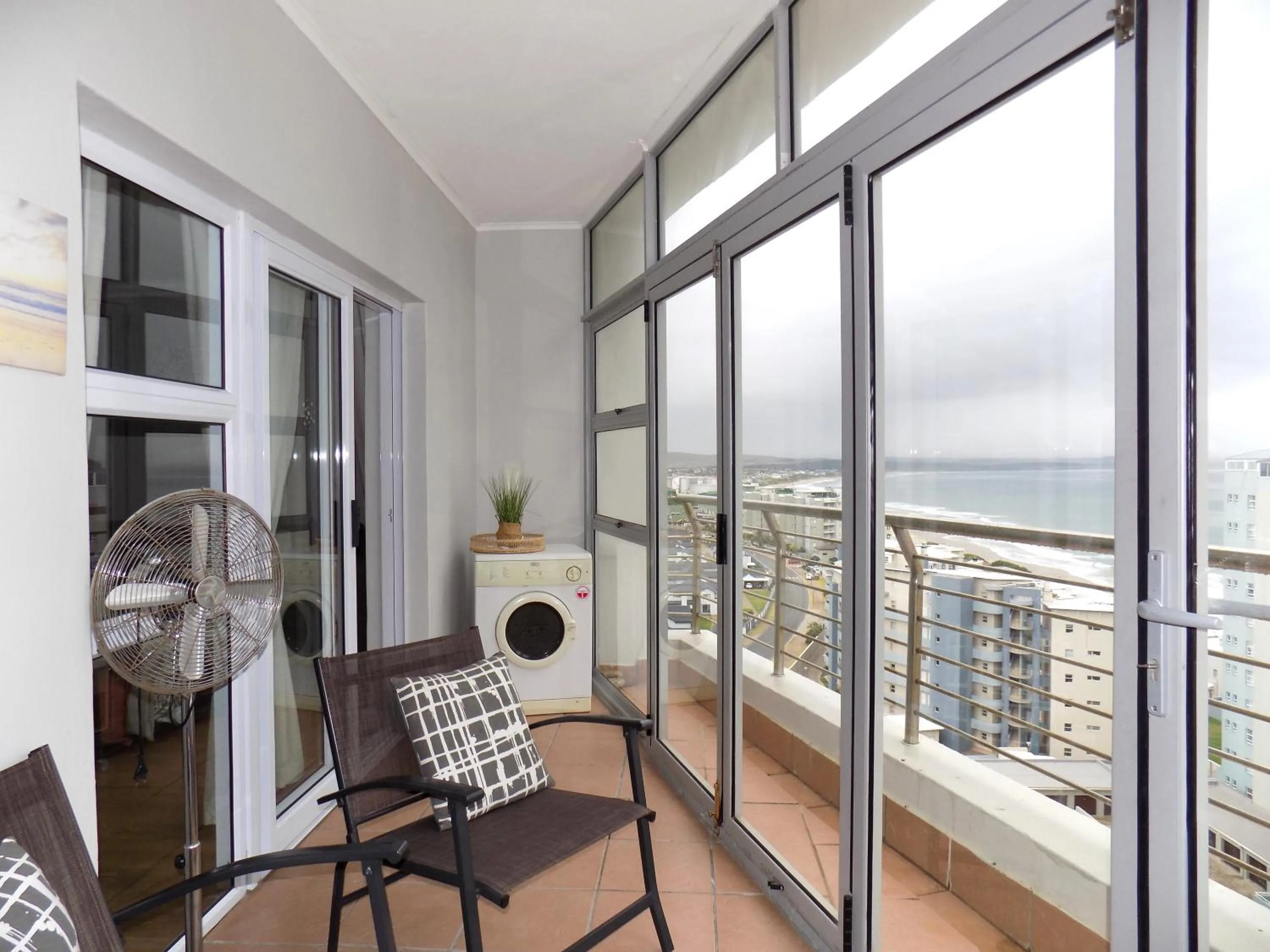 Patio in 2-bedroom Sea View Apartments