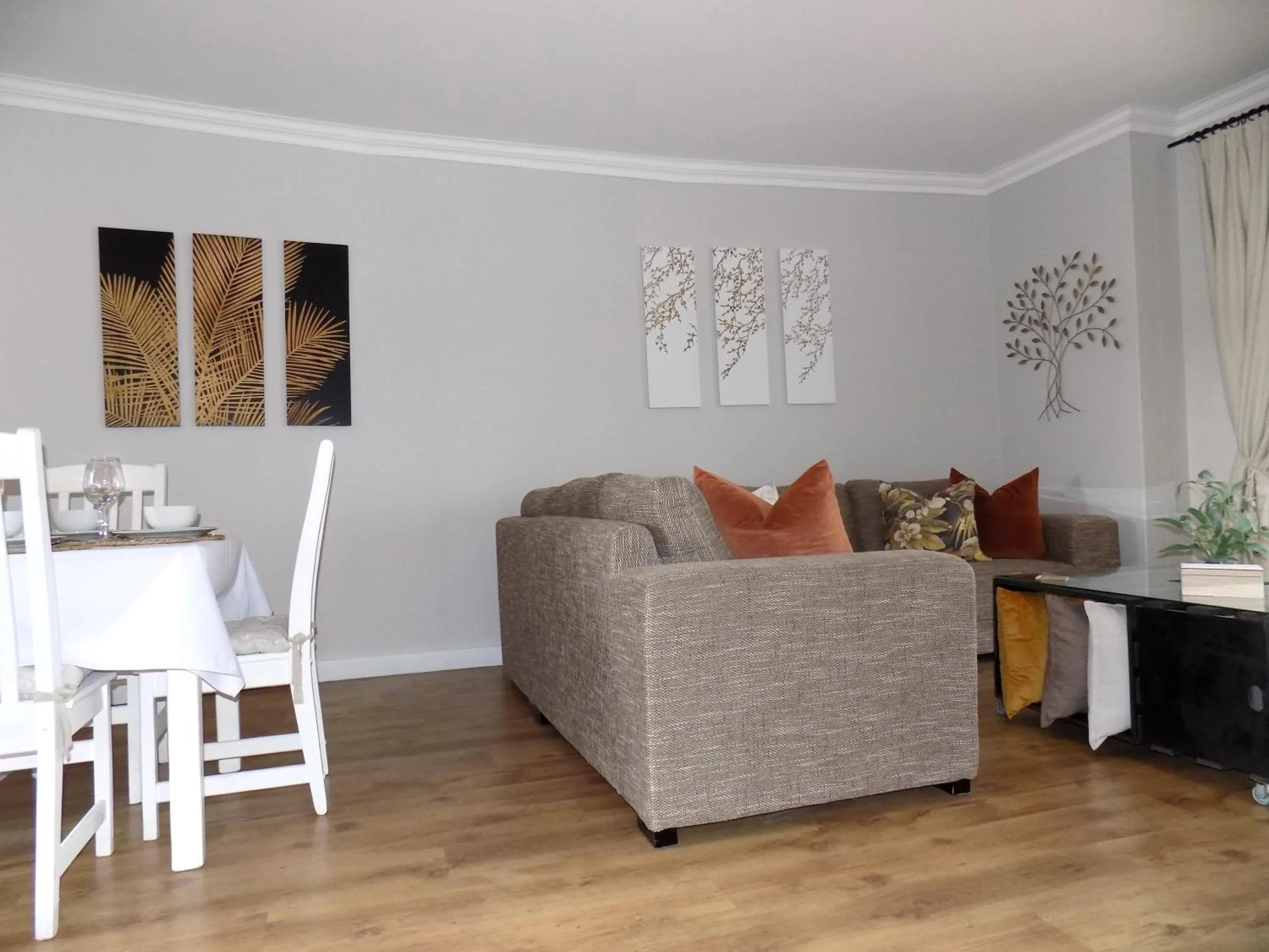 Living room in 2-bedroom Sea View Apartments