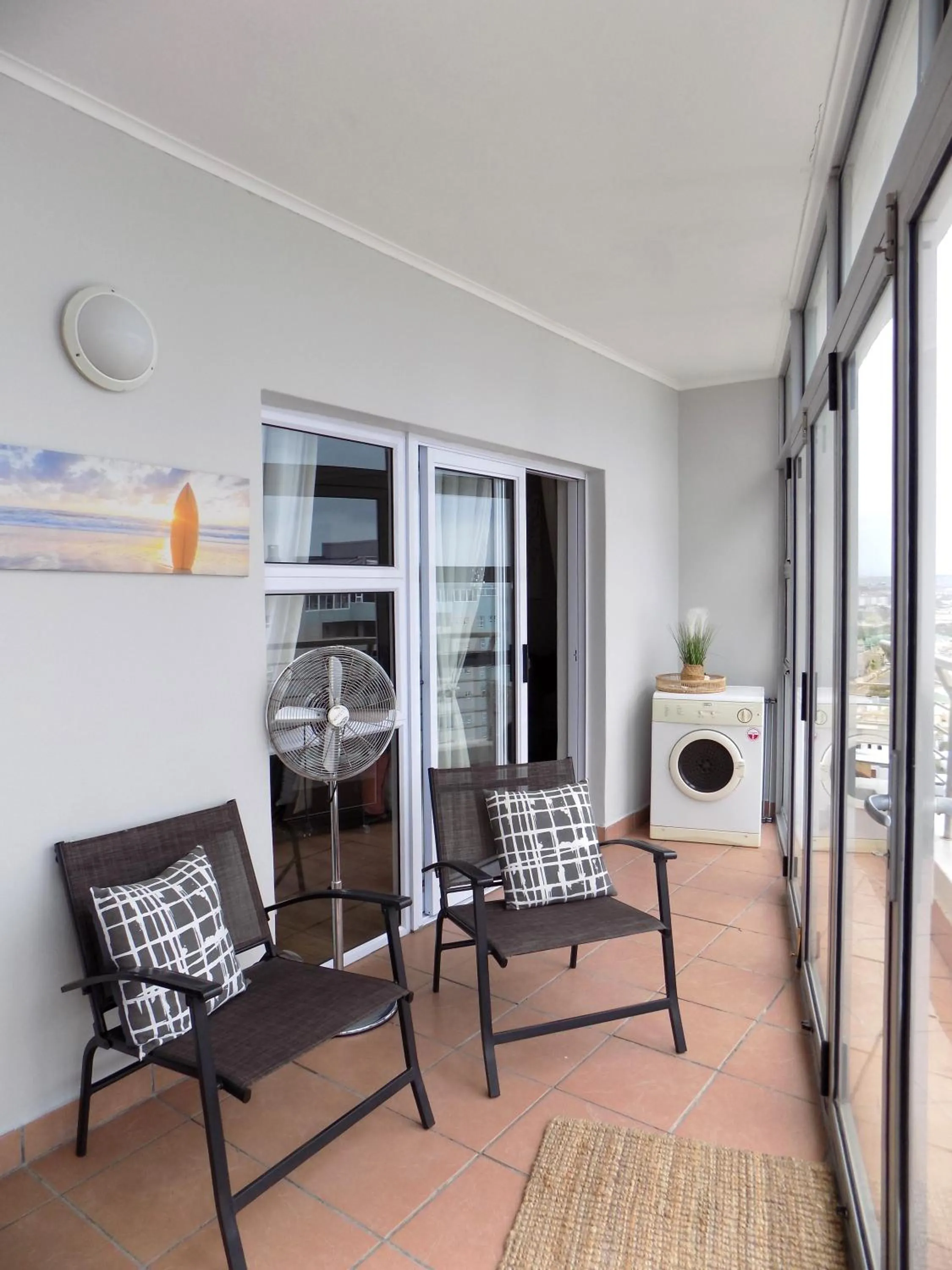 Patio in 2-bedroom Sea View Apartments