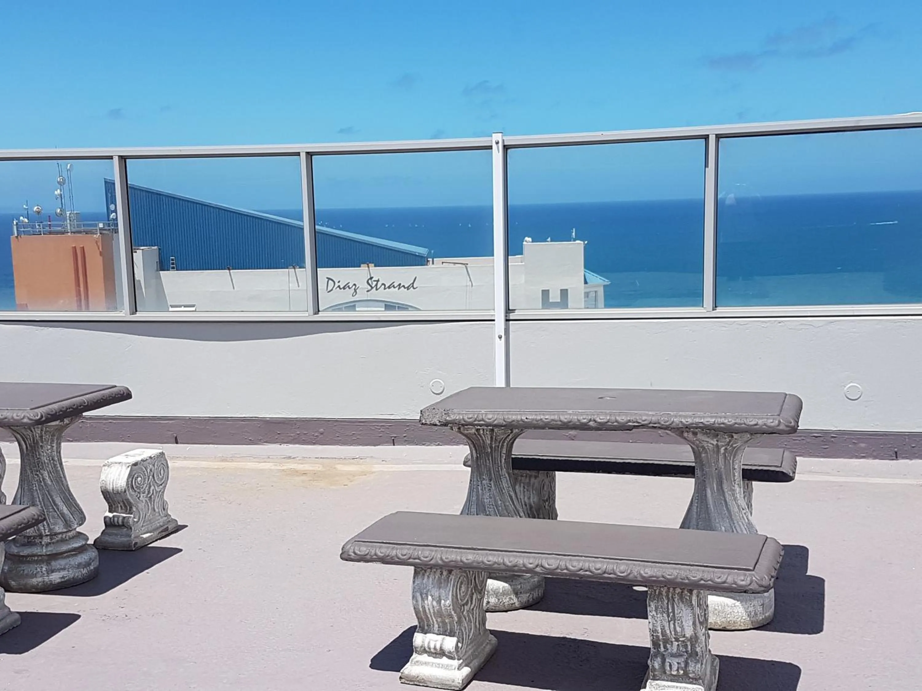 BBQ facilities in 2-bedroom Sea View Apartments
