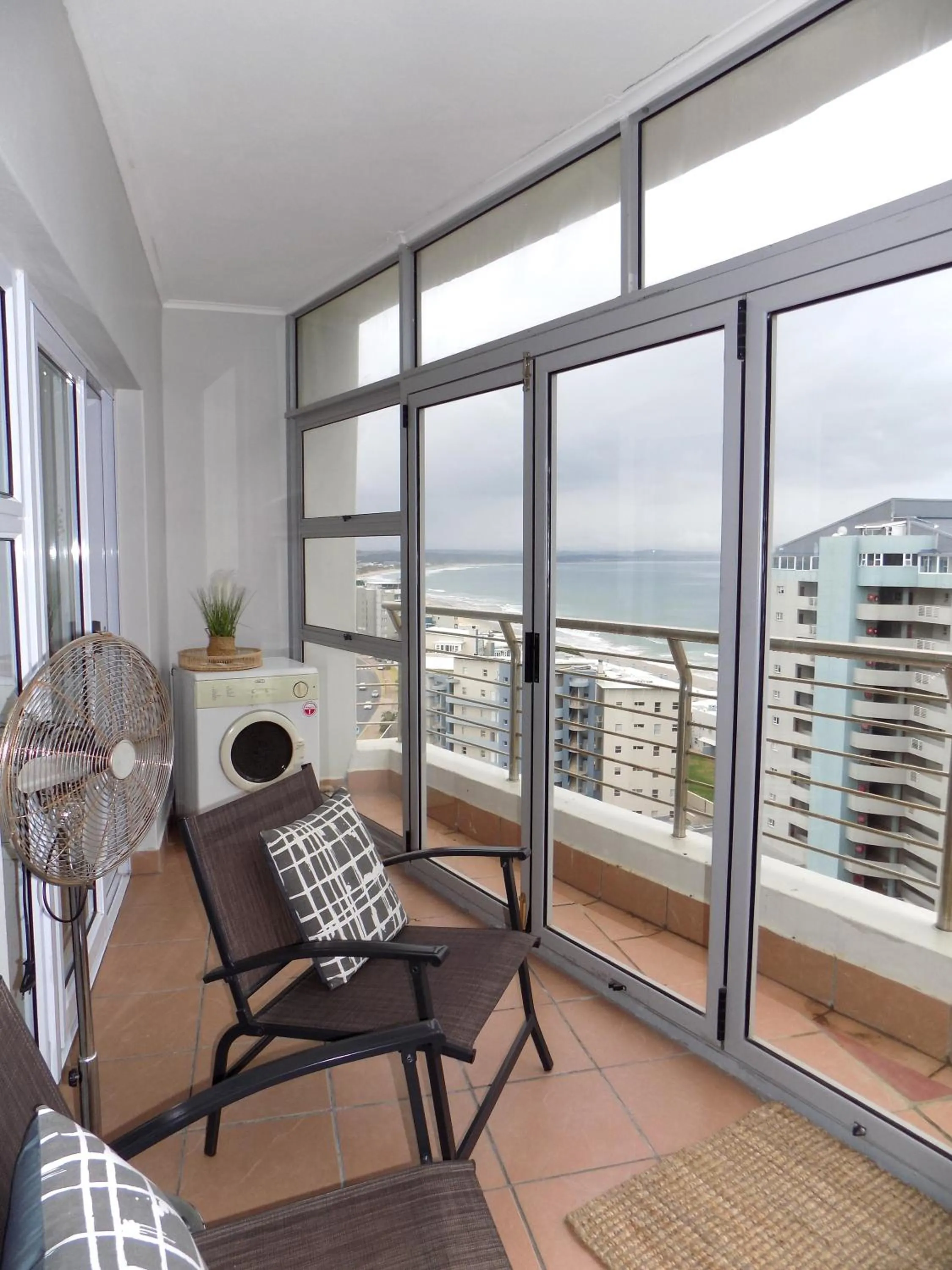 Patio in 2-bedroom Sea View Apartments