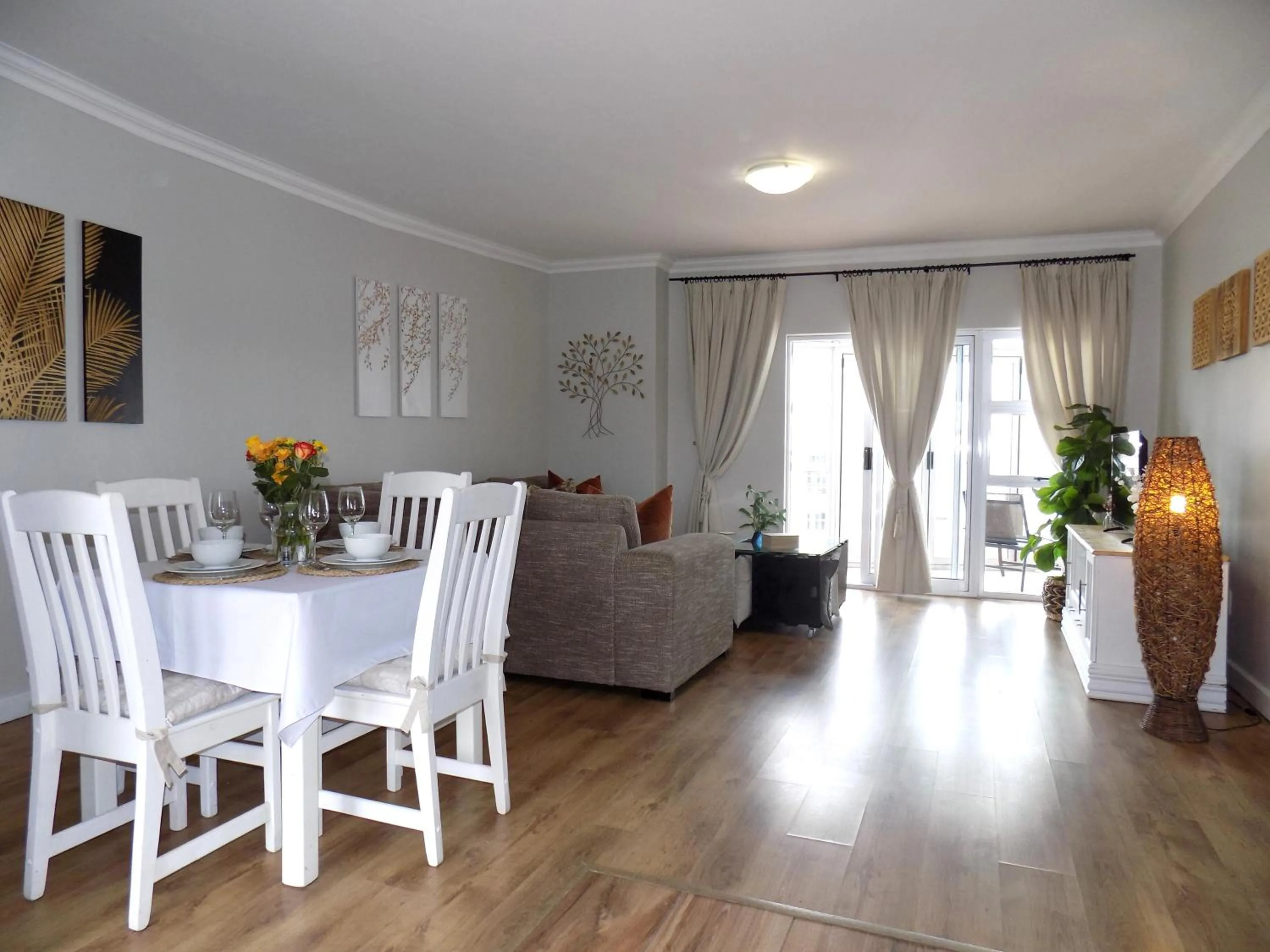 Living room in 2-bedroom Sea View Apartments