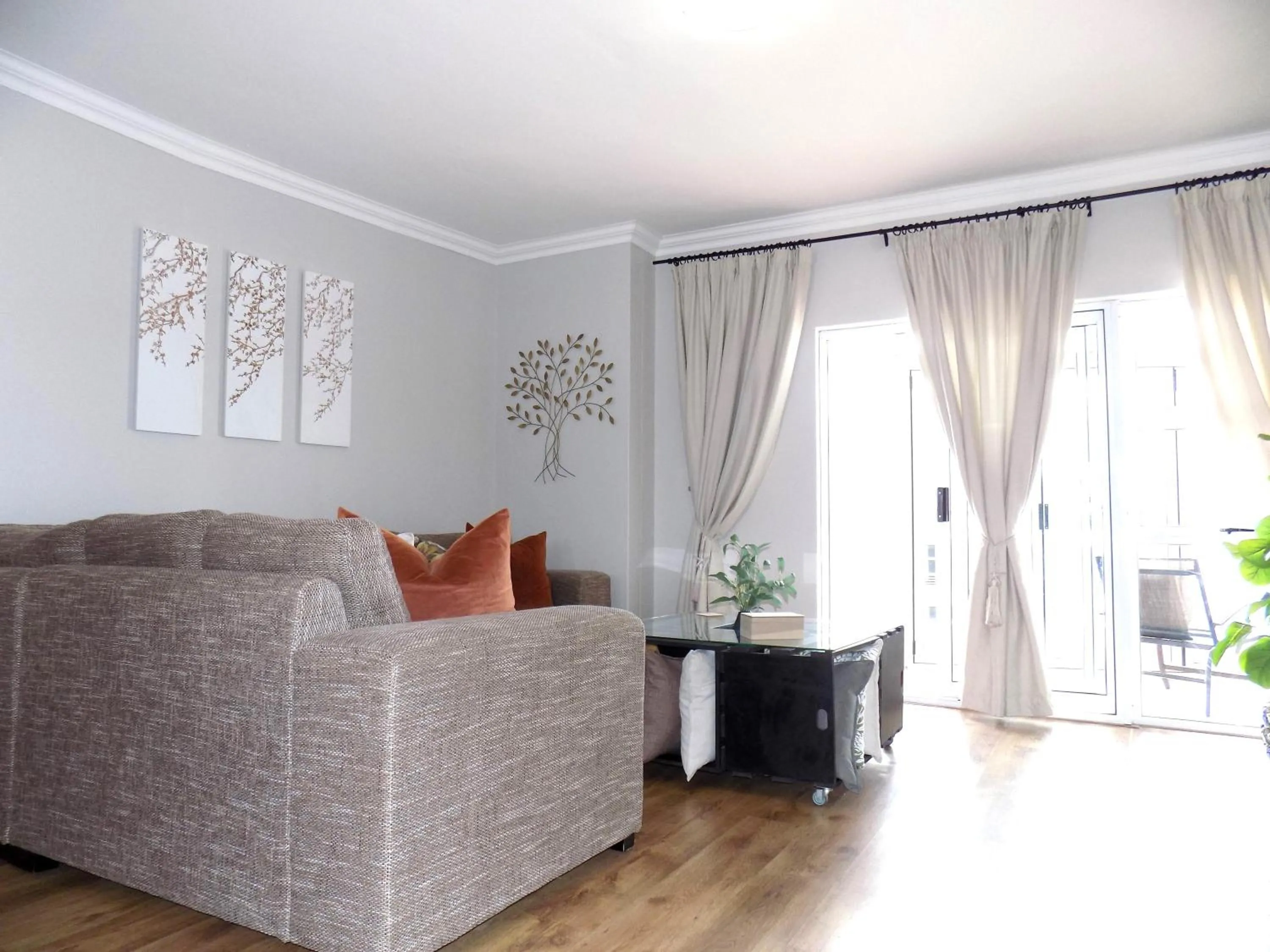 Living room in 2-bedroom Sea View Apartments