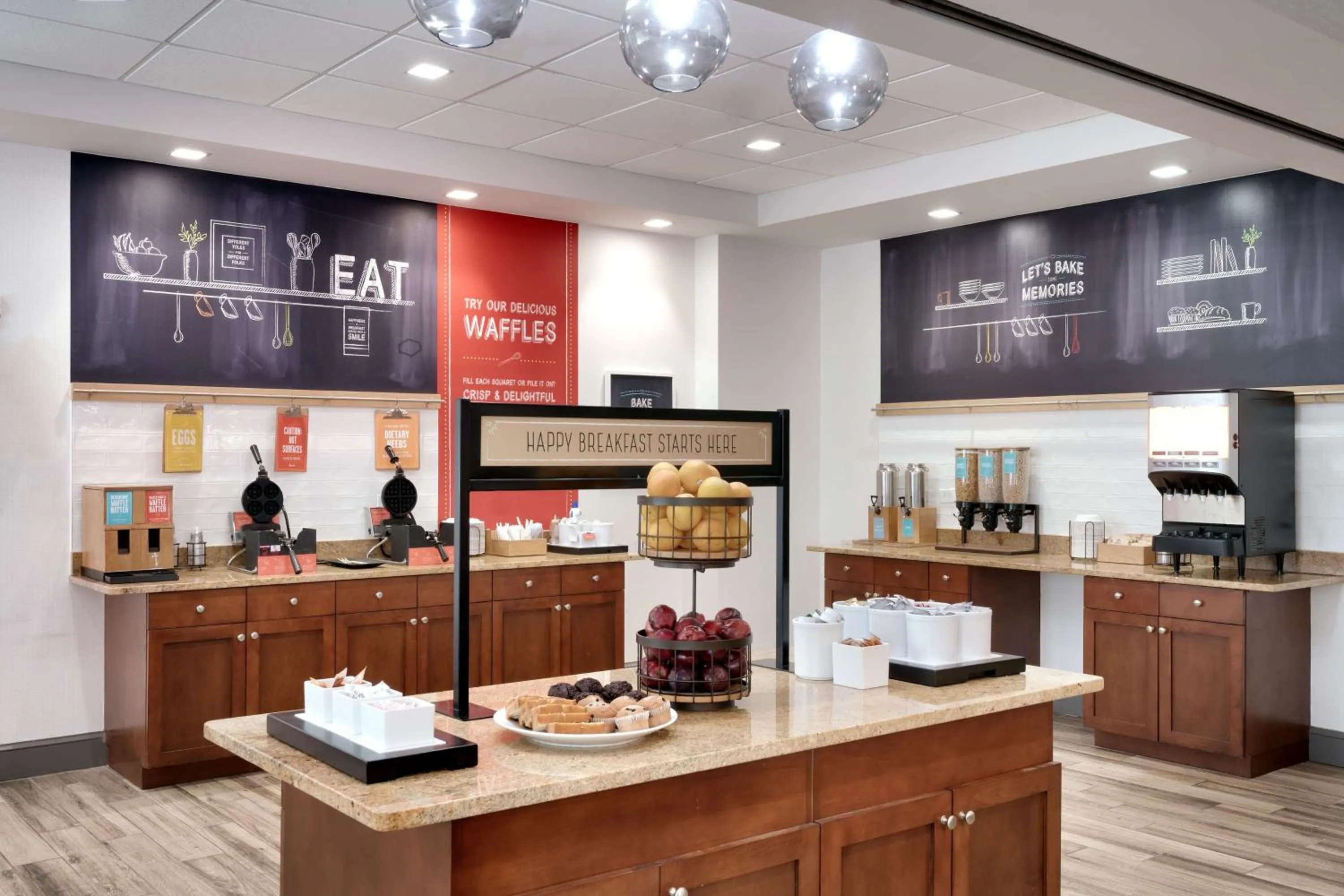 Breakfast in Hampton Inn New Smyrna Beach