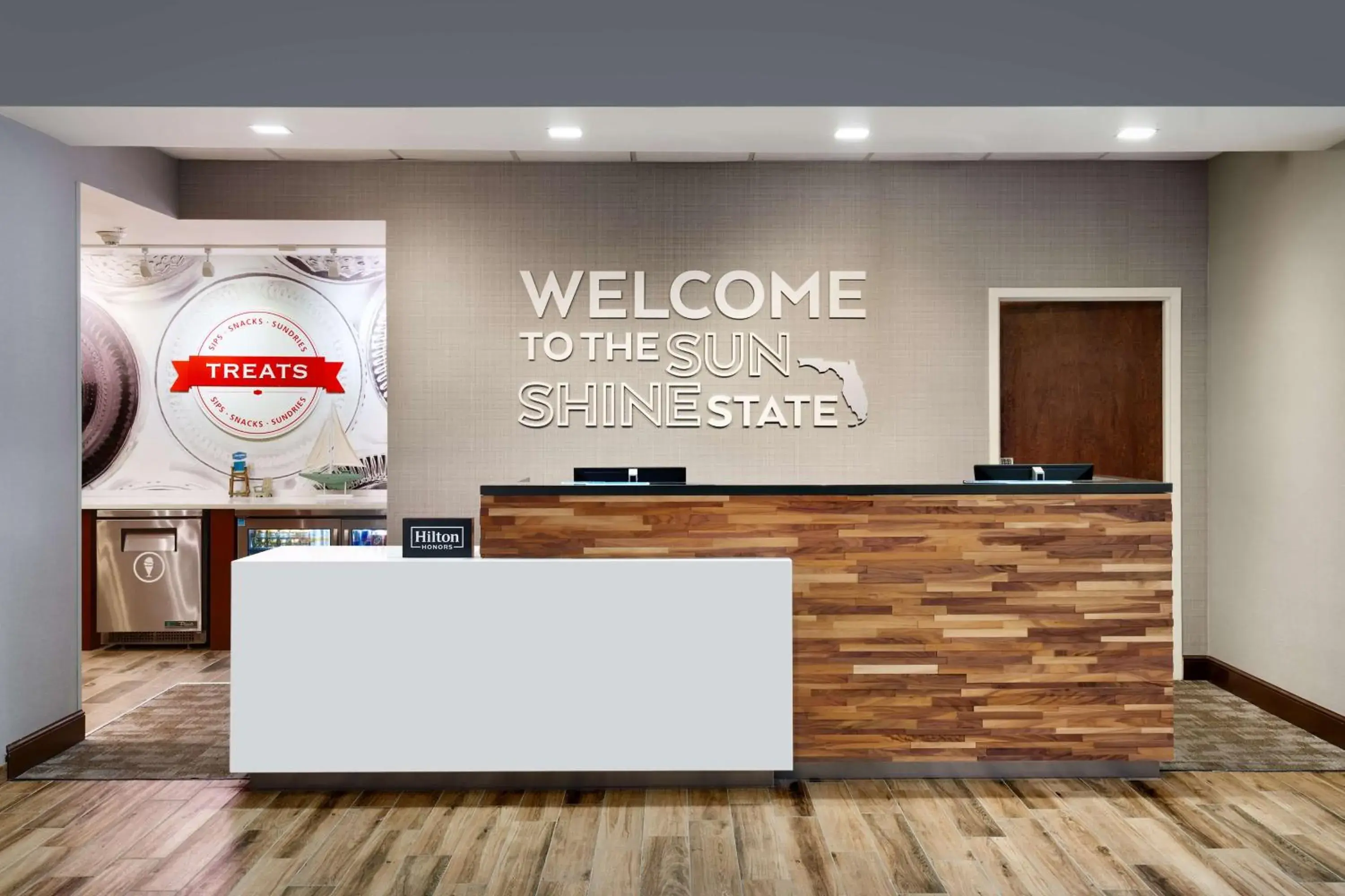 Lobby or reception in Hampton Inn New Smyrna Beach Lobby or reception in Hampton Inn New Smyrna Beach