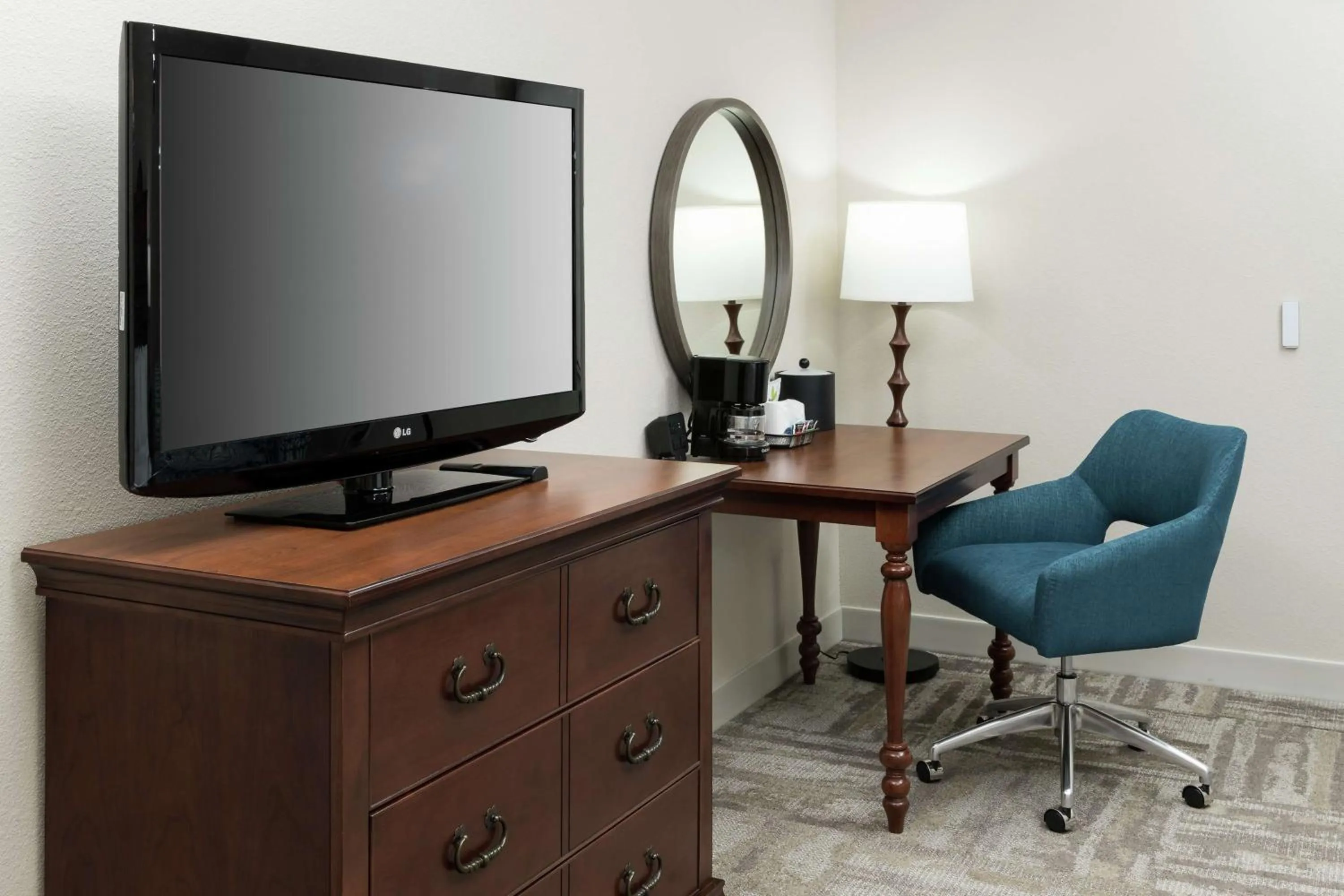 Bedroom in Hampton Inn New Smyrna Beach