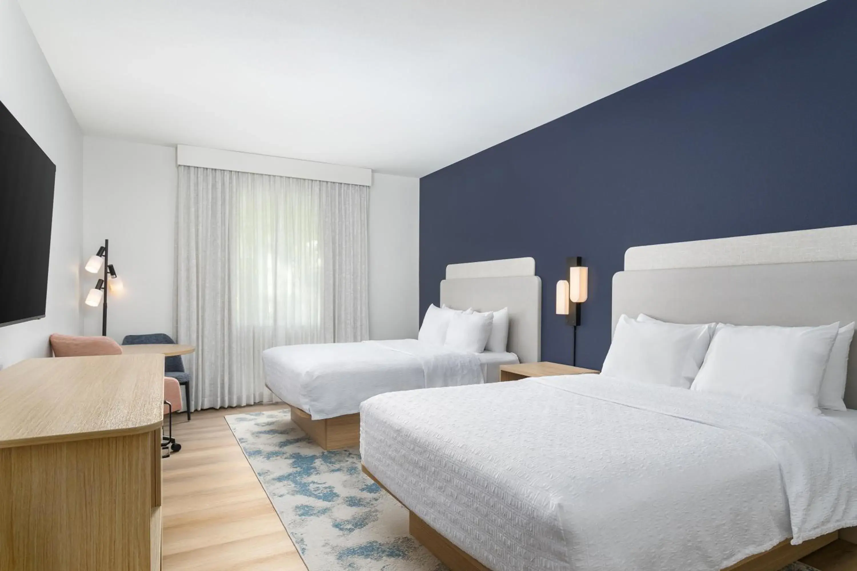 Bed in Hampton Inn New Smyrna Beach Bed in Hampton Inn New Smyrna Beach