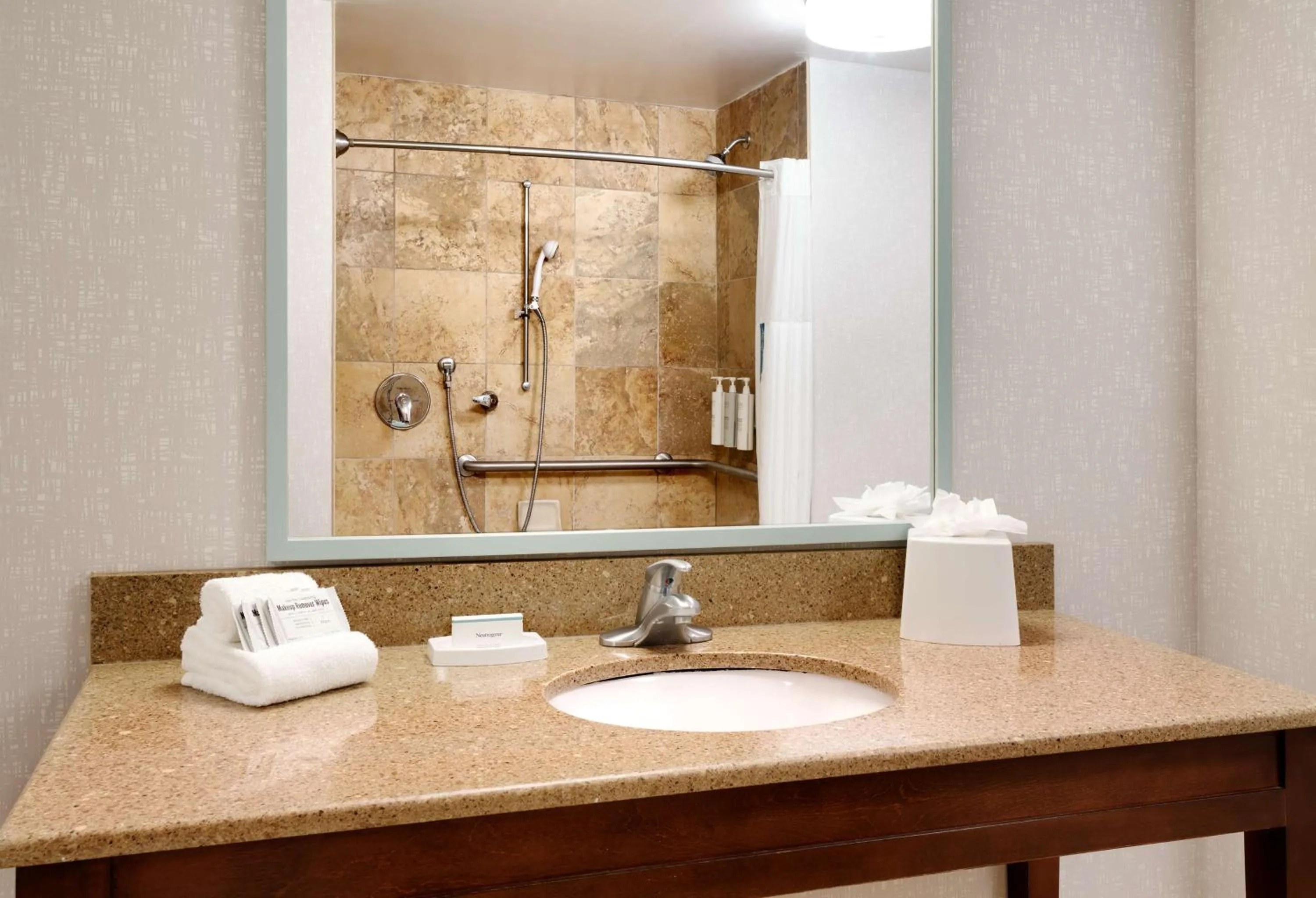 Bathroom in Hampton Inn New Smyrna Beach