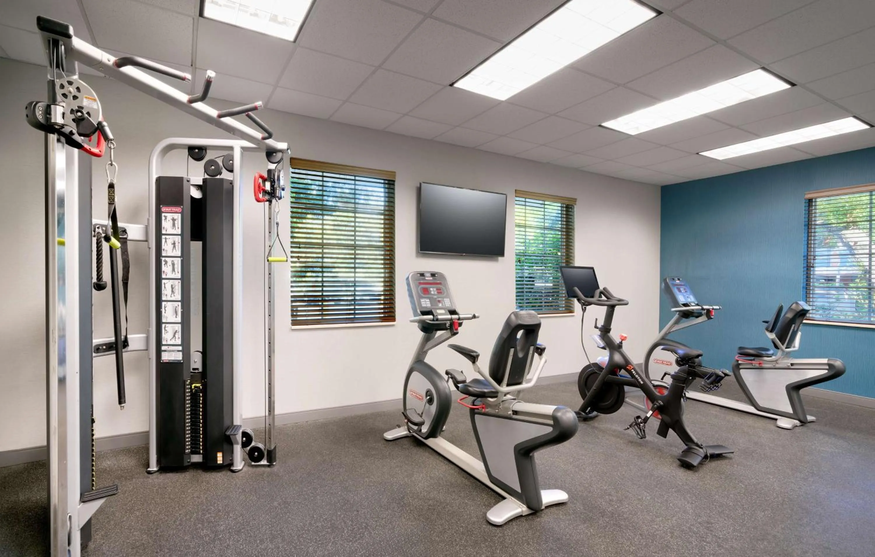 Fitness centre/facilities in Hampton Inn New Smyrna Beach