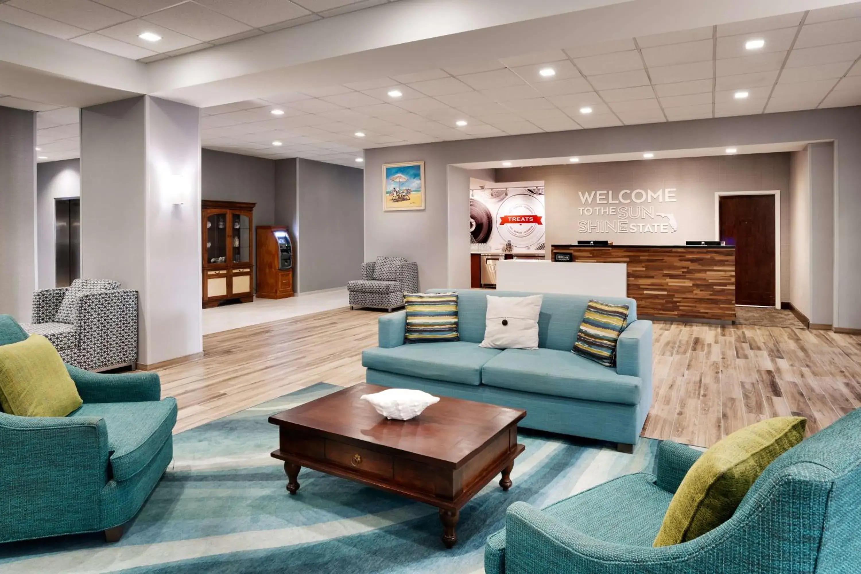 Lobby or reception in Hampton Inn New Smyrna Beach Lobby or reception in Hampton Inn New Smyrna Beach