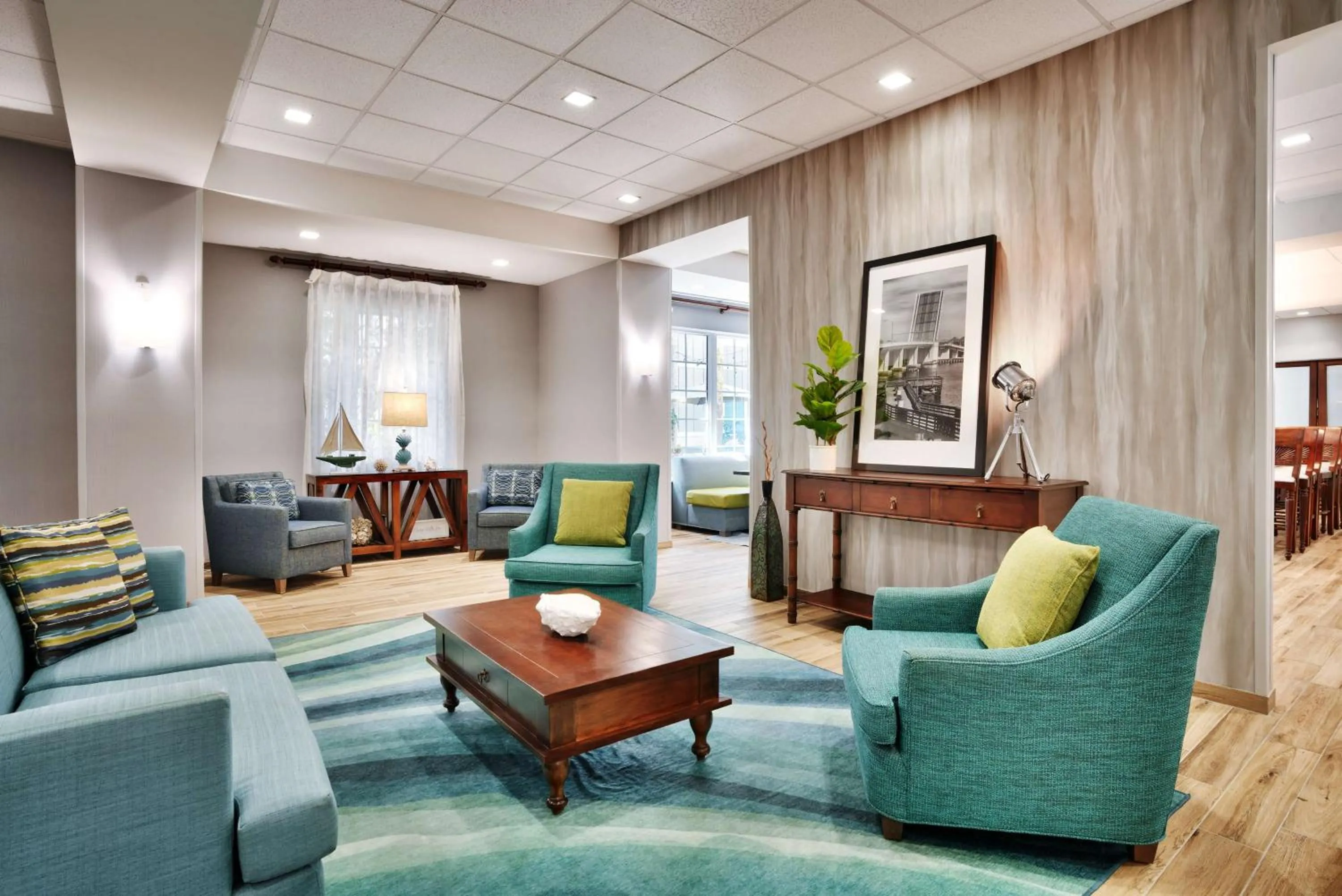 Lobby or reception in Hampton Inn New Smyrna Beach