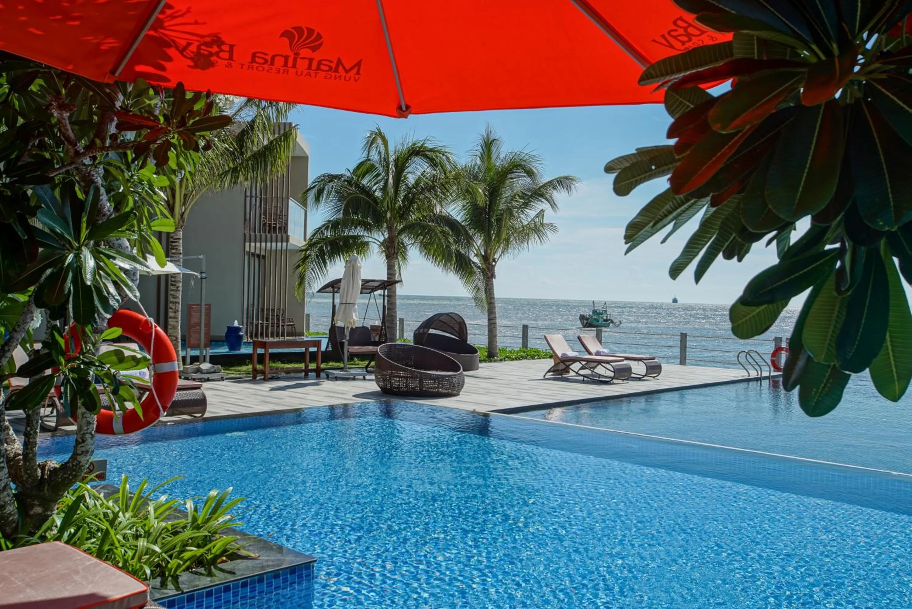 Swimming pool in Marina Bay Vung Tau Resort & Spa