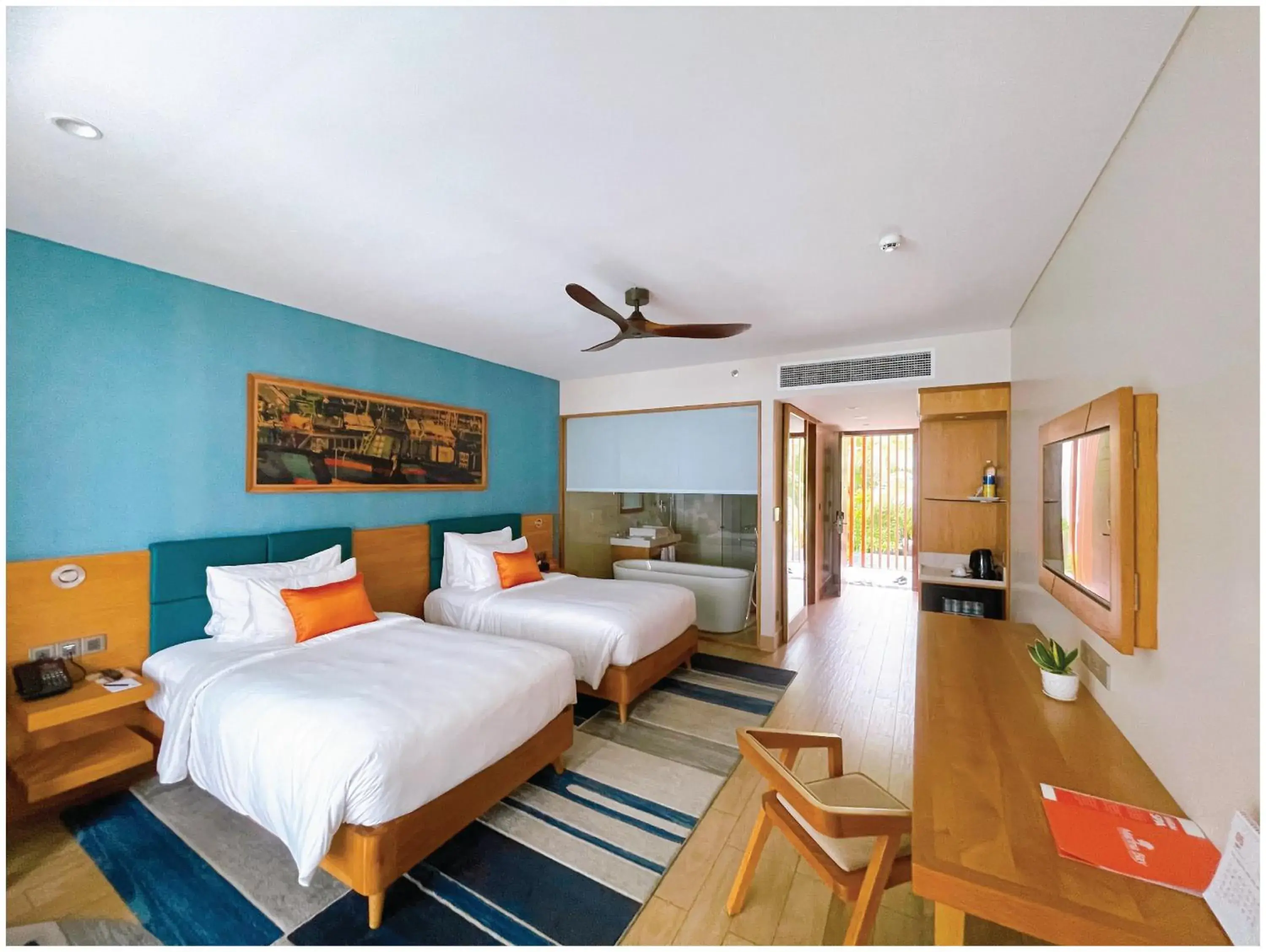 Bungalow Premier Twin Garden View with Balcony in Marina Bay Vung Tau Resort & Spa Bungalow Premier Twin Garden View with Balcony in Marina Bay Vung Tau Resort & Spa