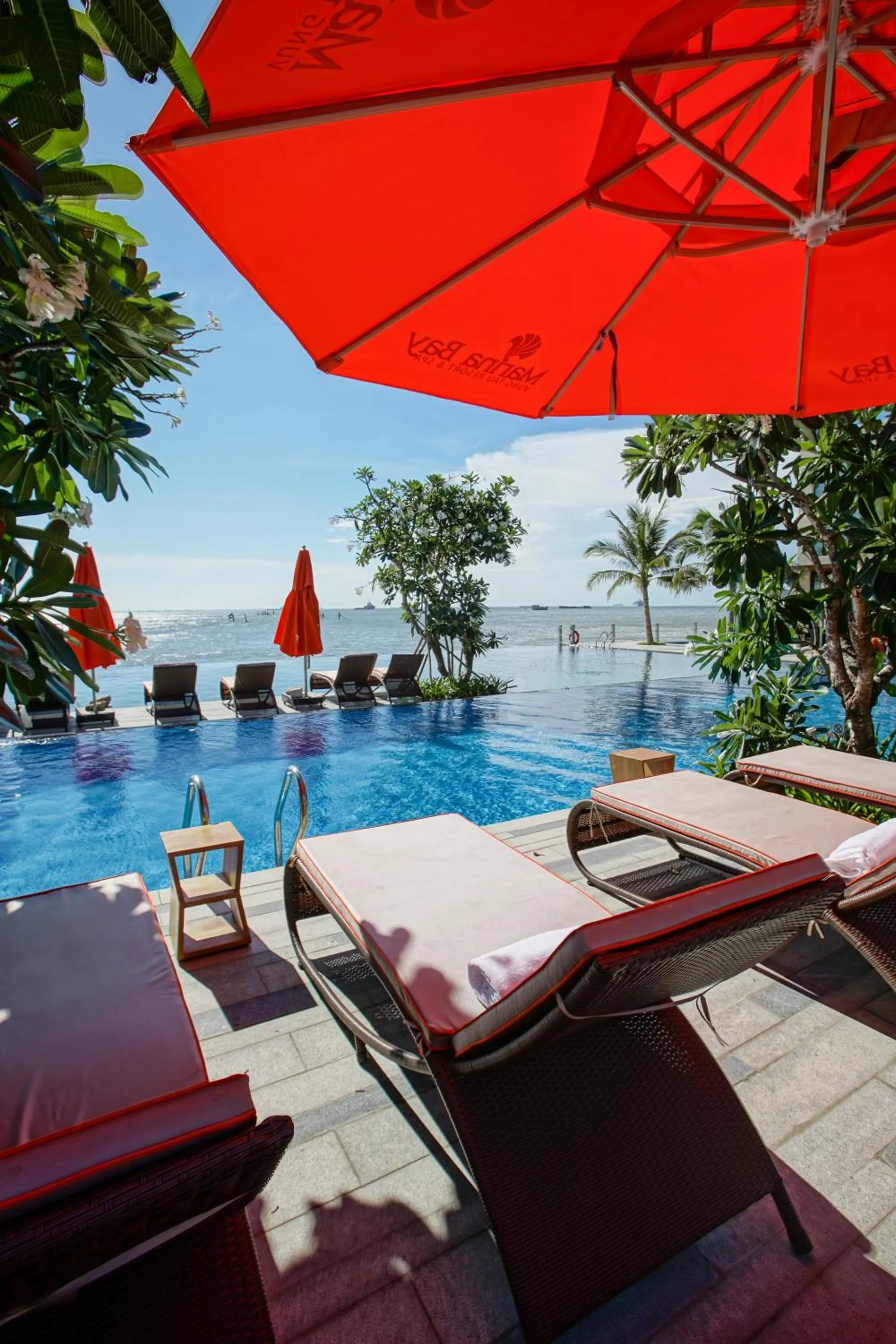 Swimming pool in Marina Bay Vung Tau Resort & Spa