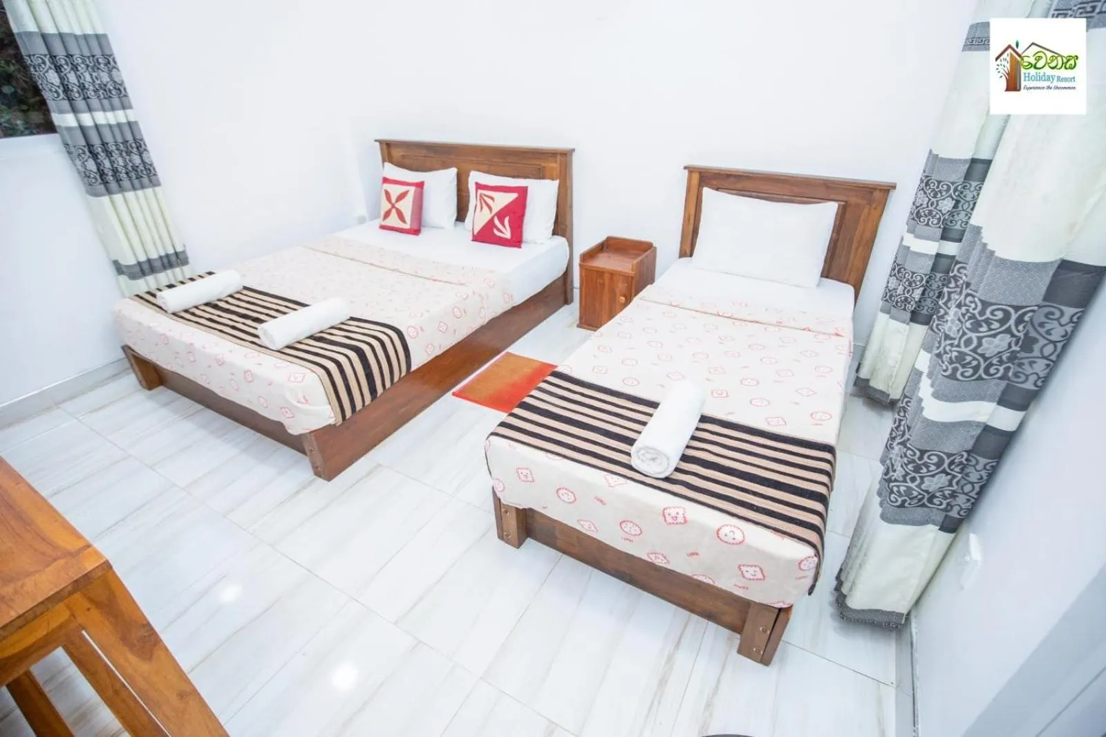 Bed in Top Mountain Resort