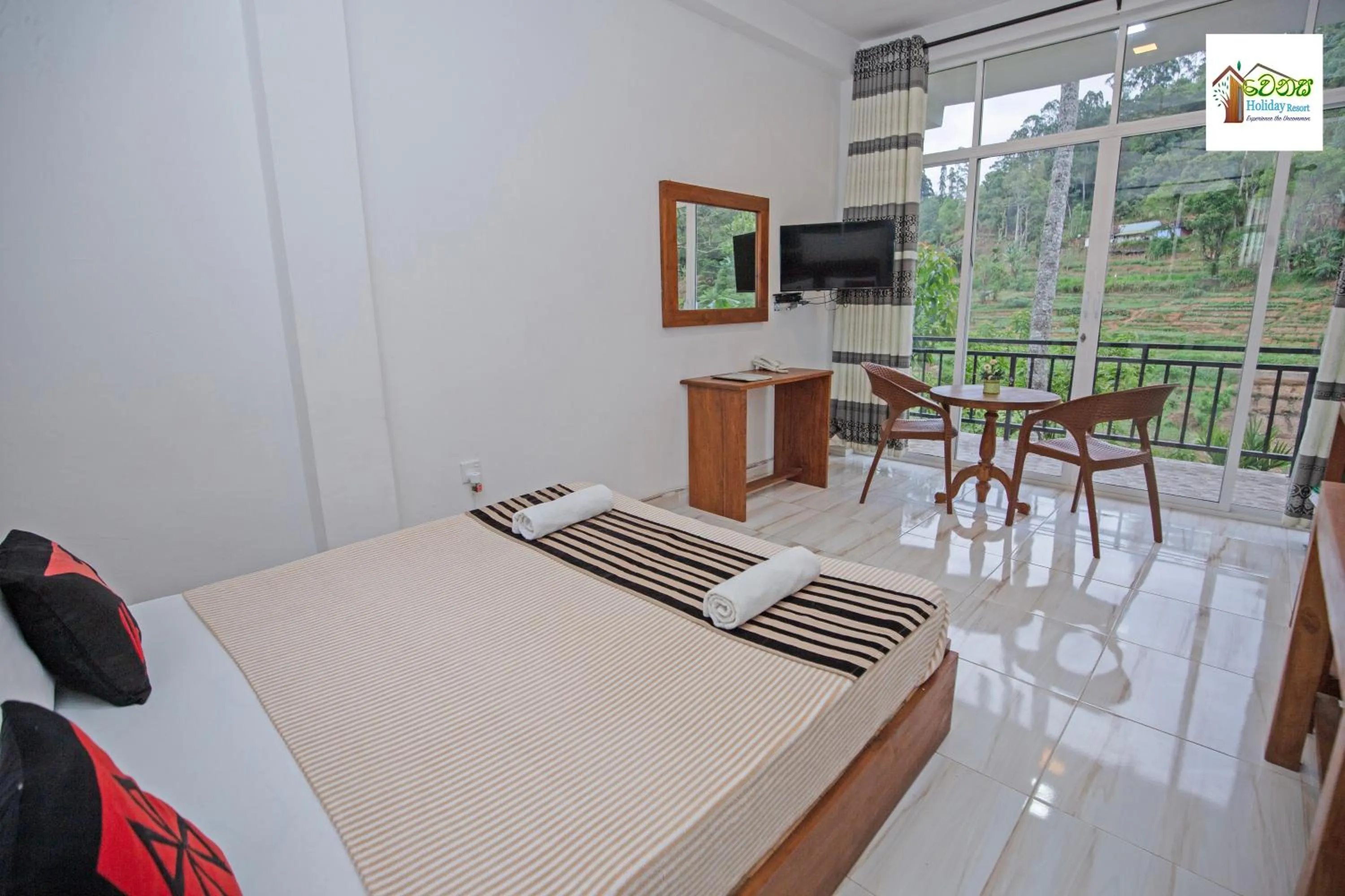 Bed in Top Mountain Resort