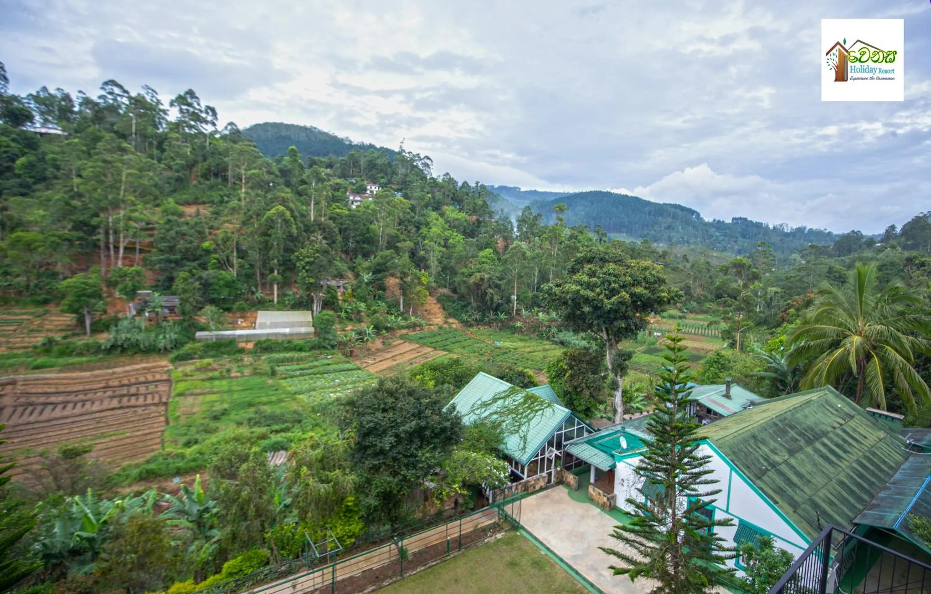 Garden in Top Mountain Resort