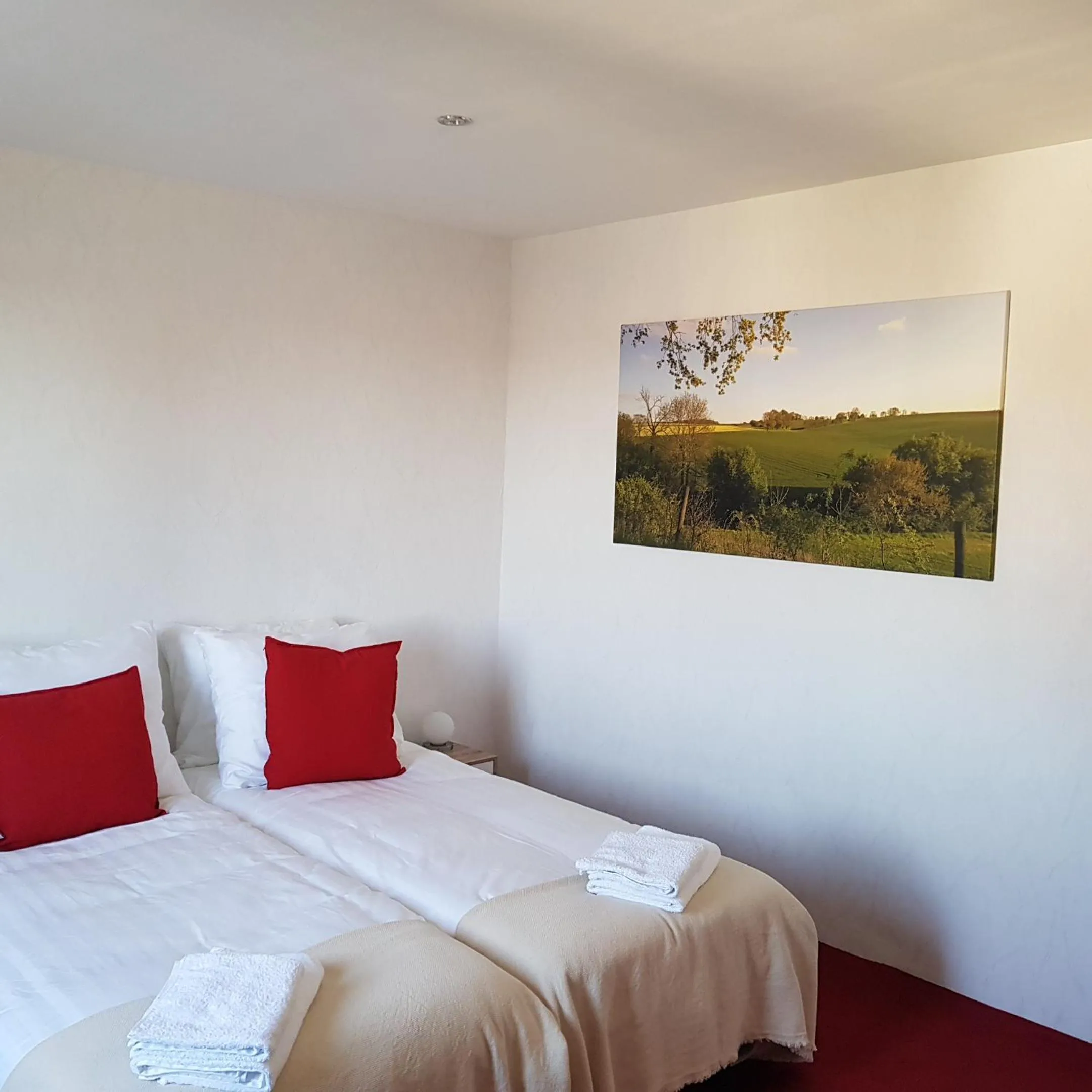 Decorative detail, Bed in B&b Broodhuis Kerkrade