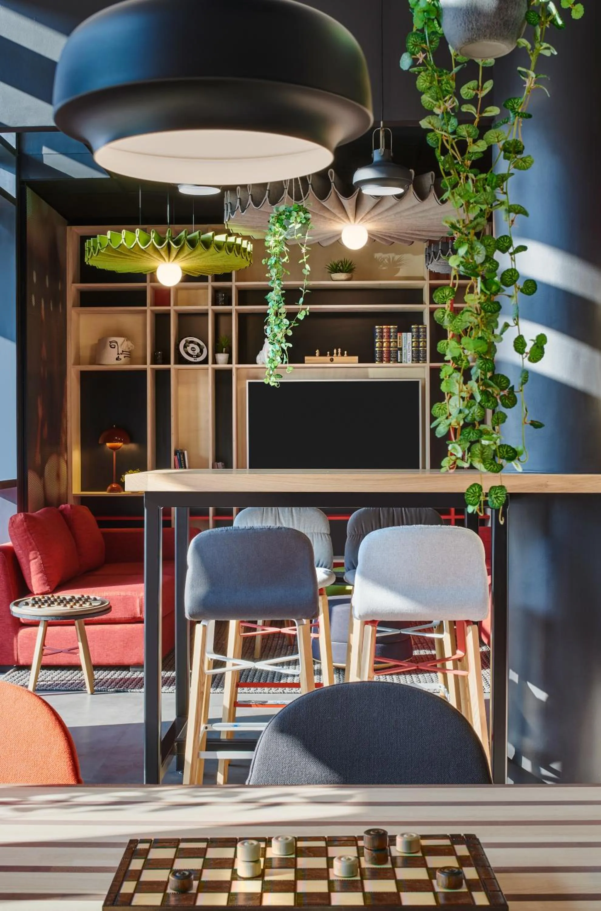 Living room in ibis Clamart Paris Velizy