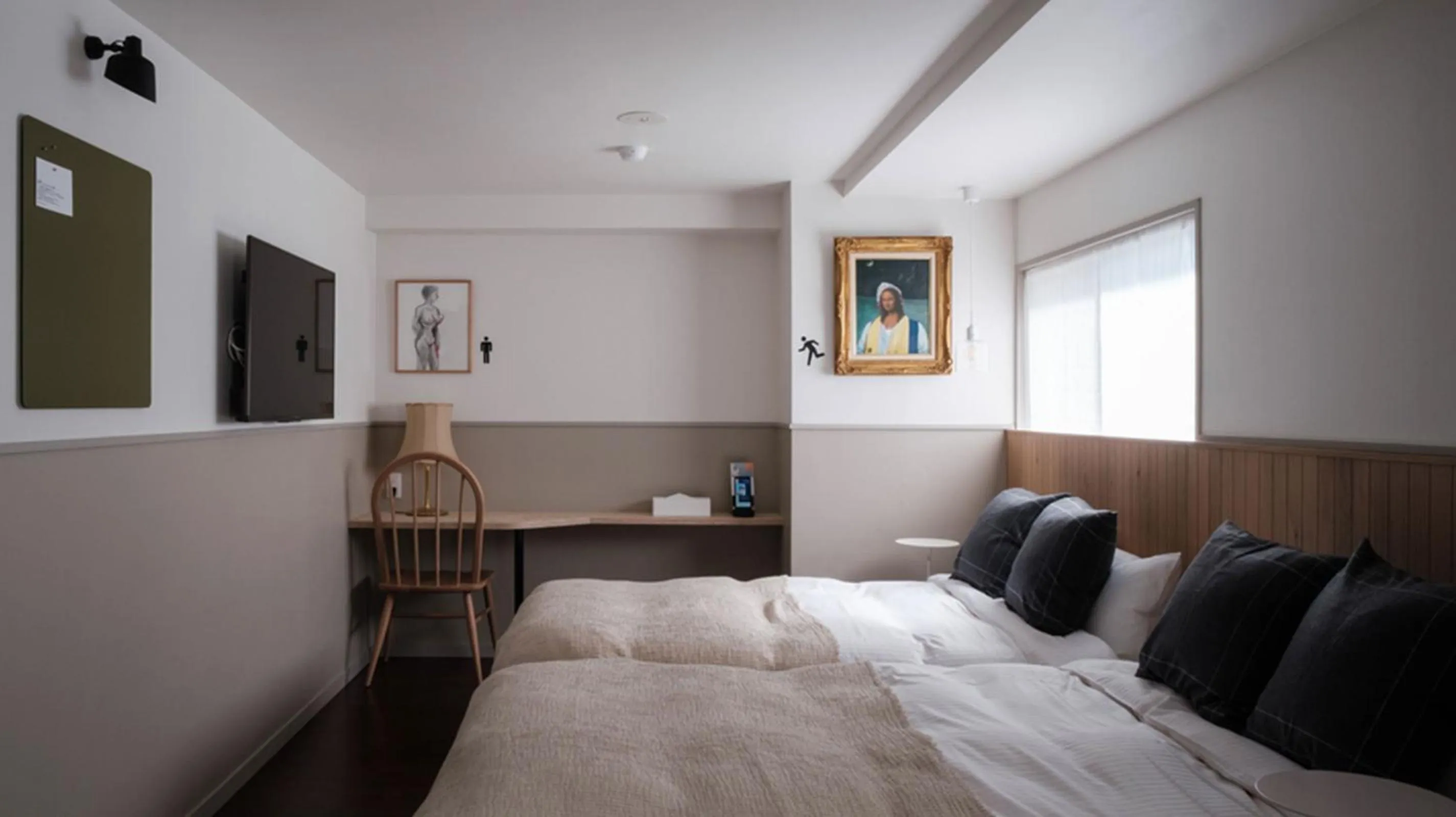 Bed in miss morgan hotel