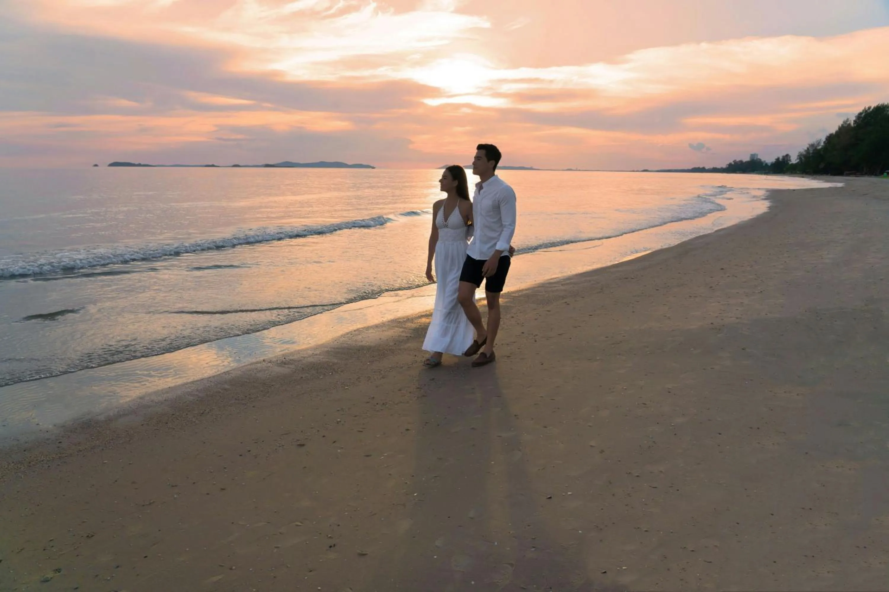 Beach in Rayong Marriott Resort & Spa