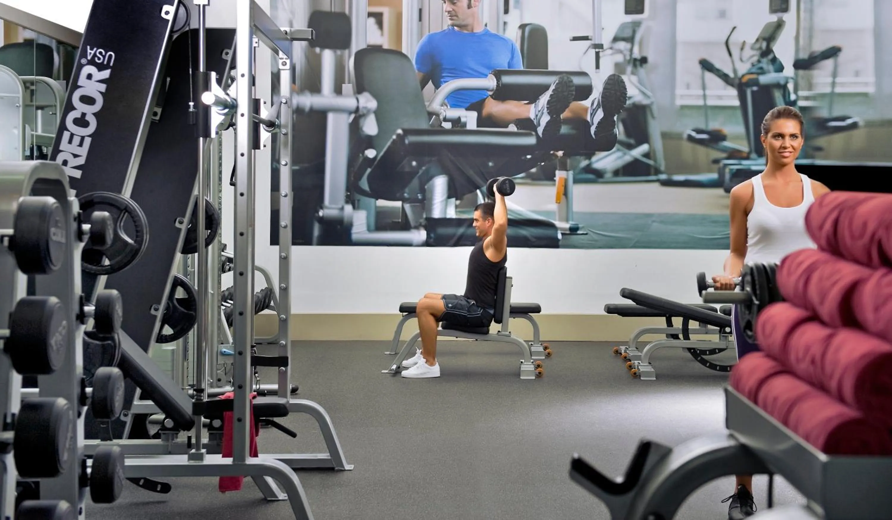 Fitness centre/facilities in Millennium Plaza Downtown Suites