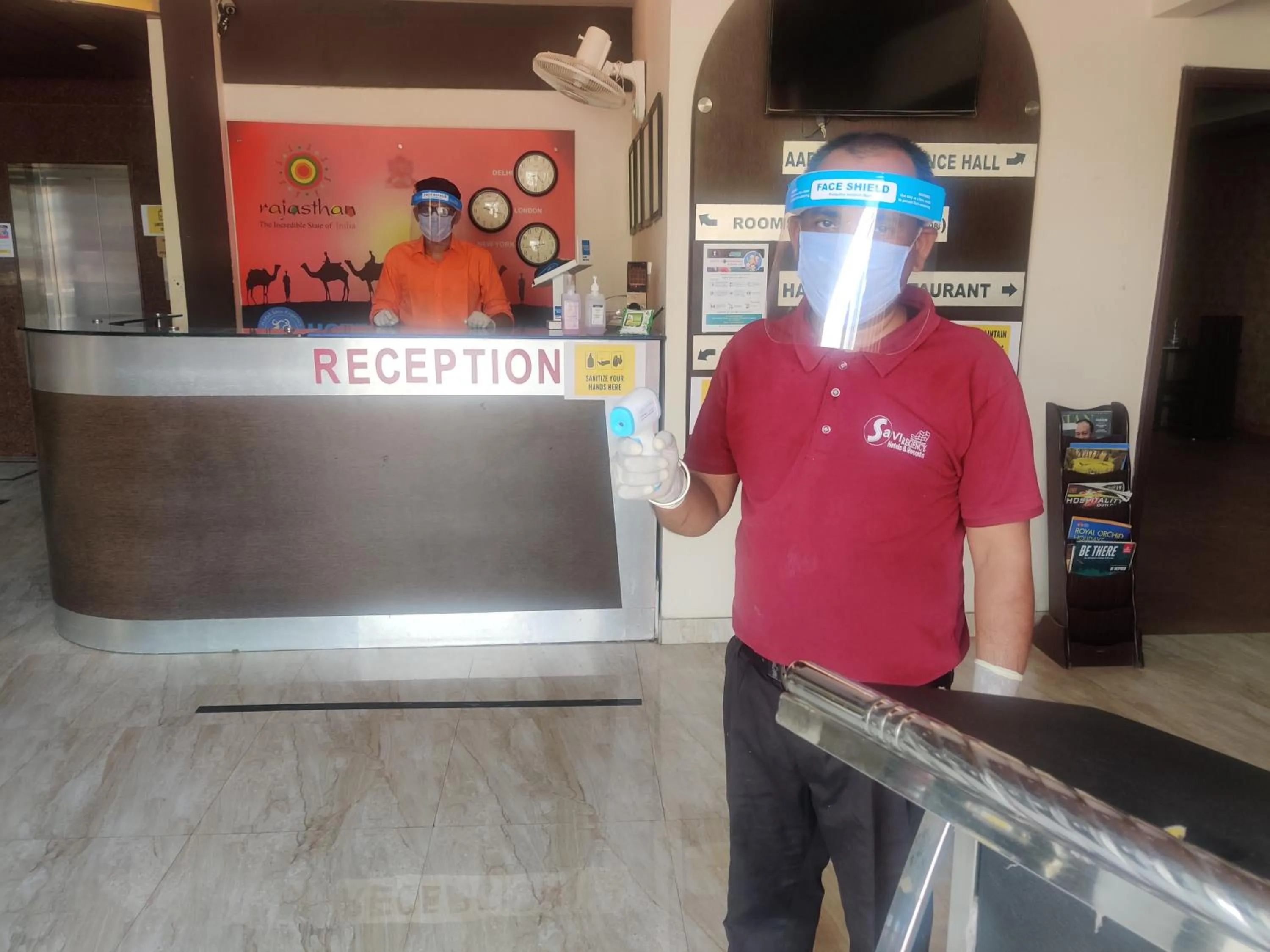 Staff in Hotel Savi Regency